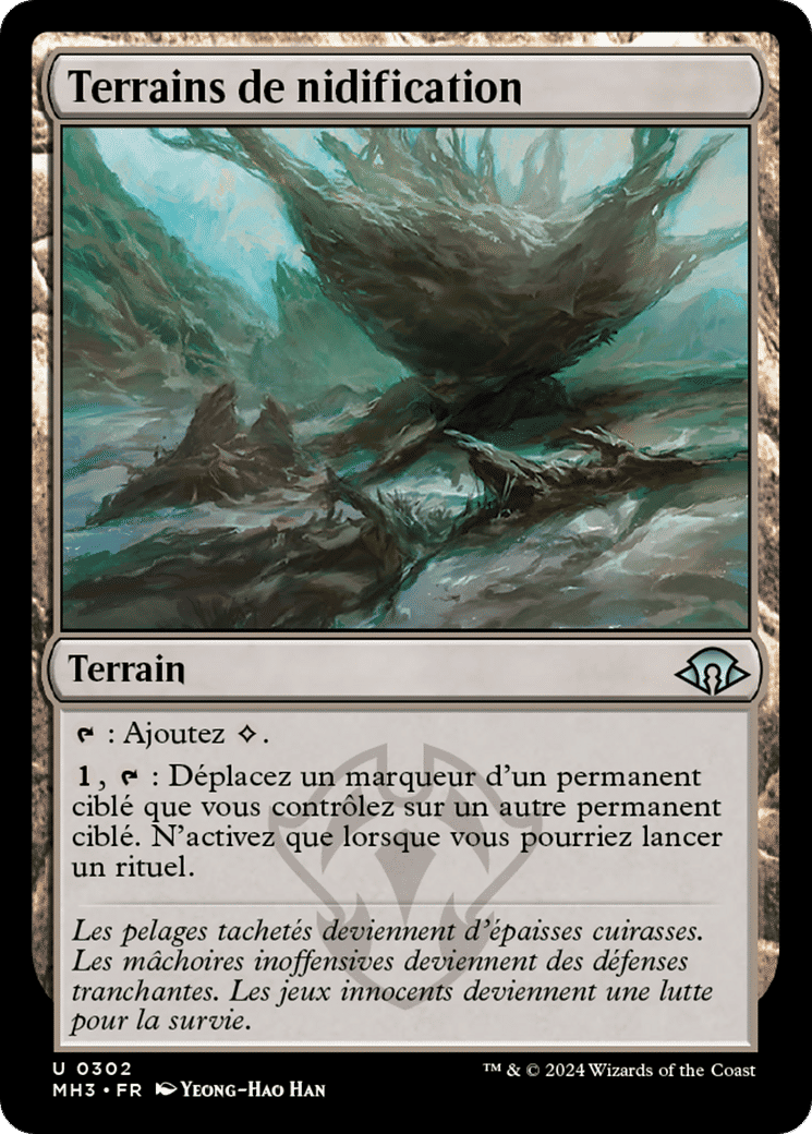 Terrains de nidification — Modern Horizons 3 — Magic: The Gathering