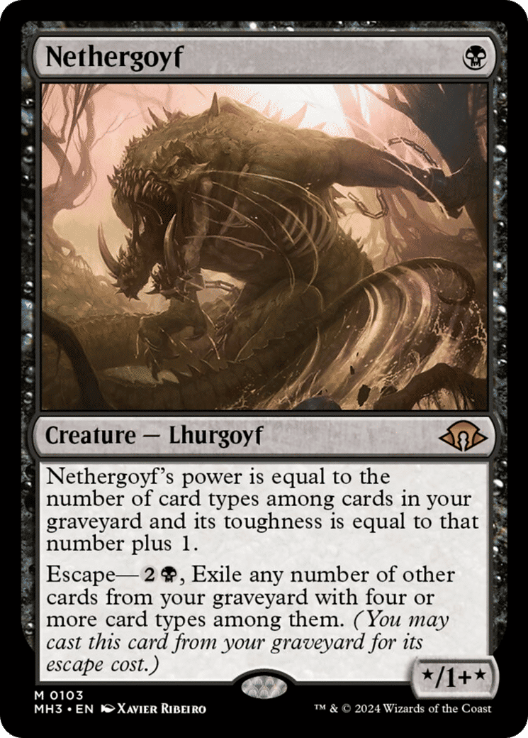 Nethergoyf — Modern Horizons 3 — Magic: The Gathering