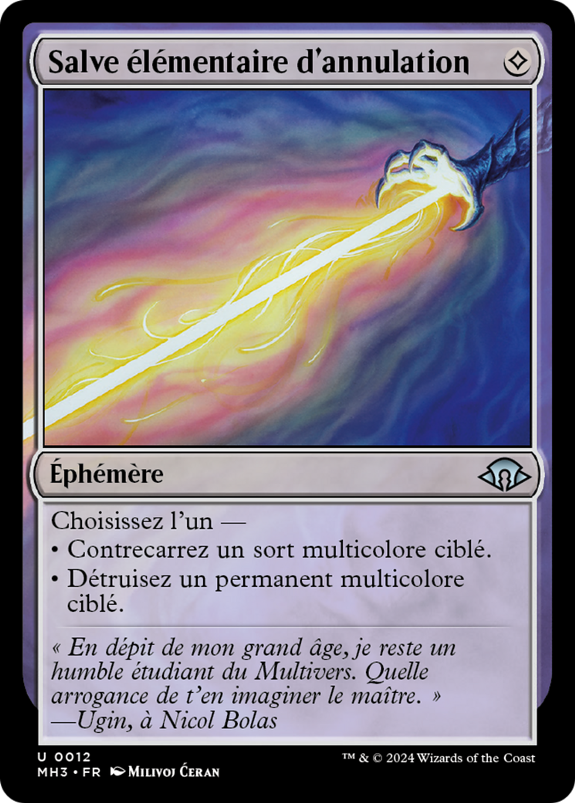 Salve élémentaire d'annulation — Modern Horizons 3 — Magic: The Gathering