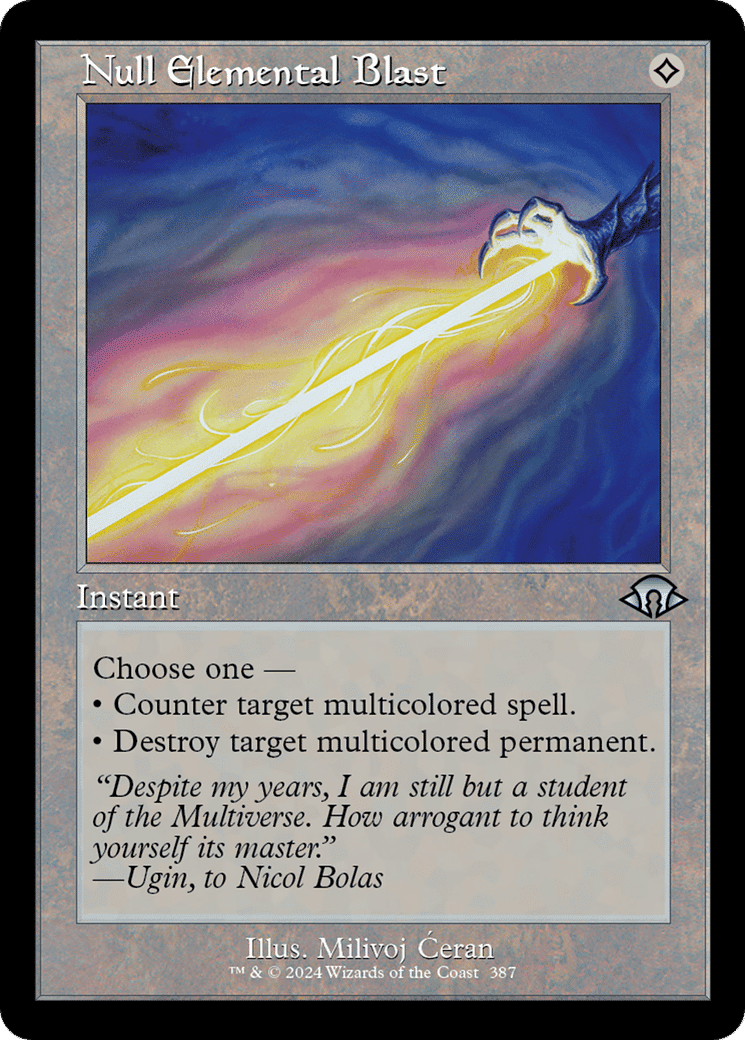 Null Elemental Blast — Modern Horizons 3 — Magic: The Gathering
