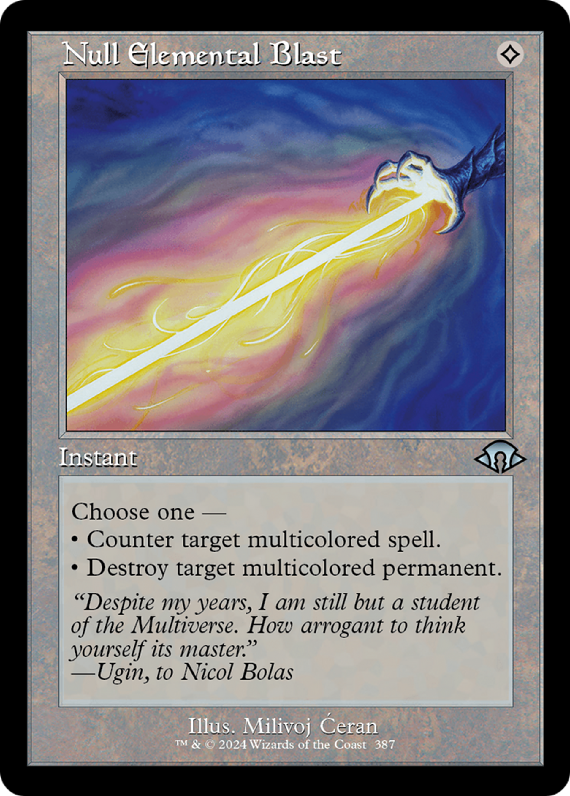 Null Elemental Blast — Modern Horizons 3 — Magic: The Gathering