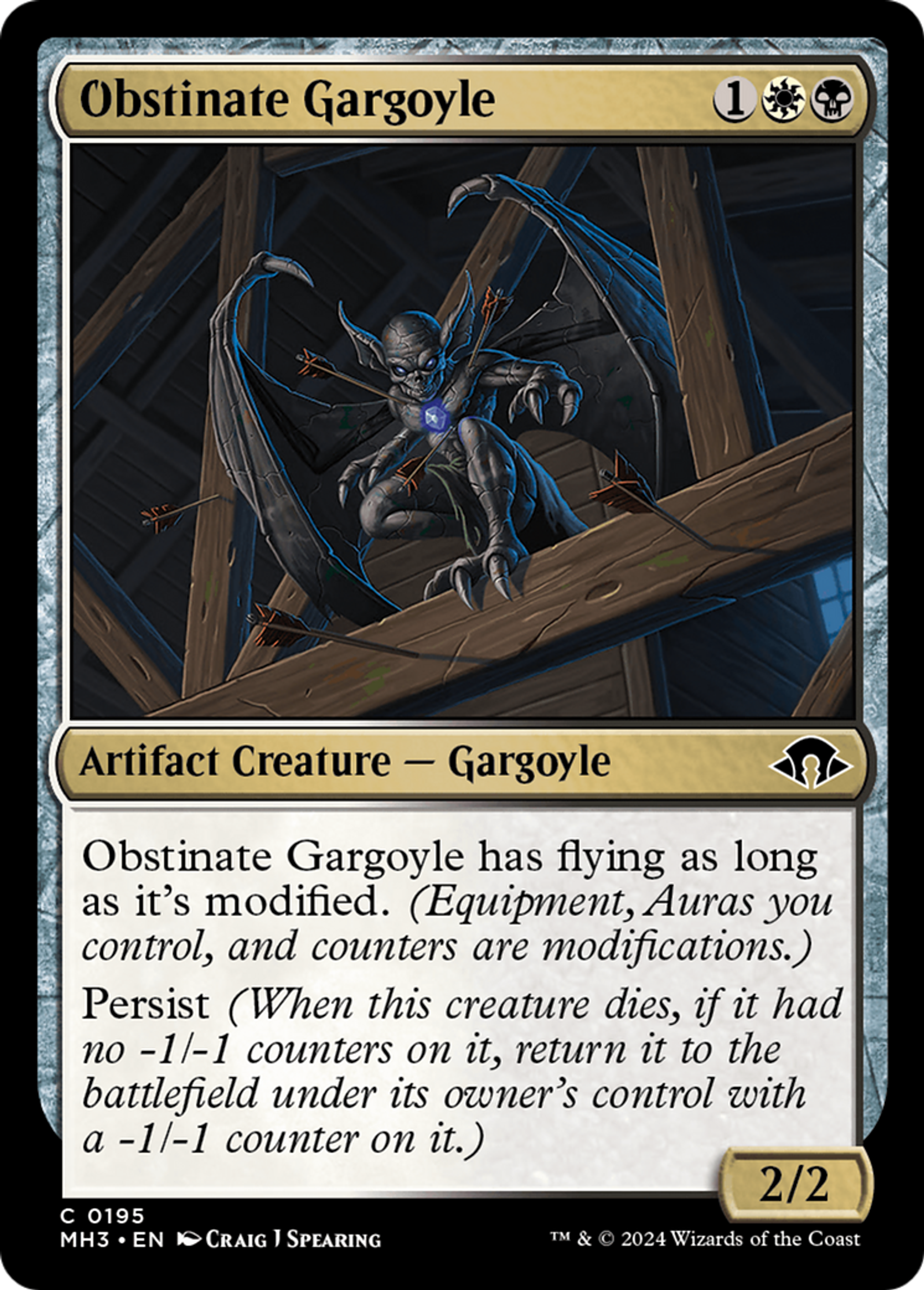 Gargouille tenace — Modern Horizons 3 — Magic: The Gathering