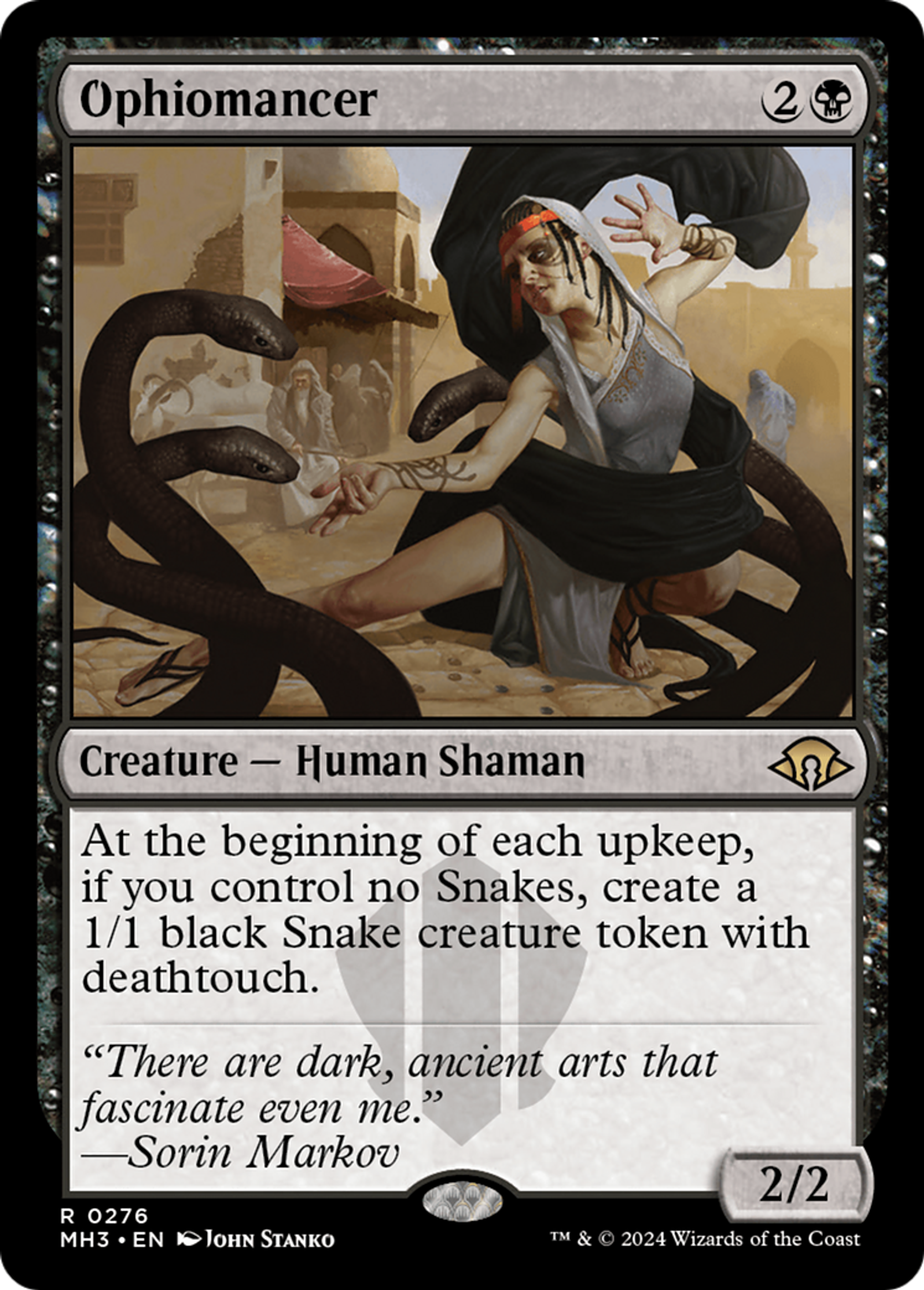 Ophiomancer — Modern Horizons 3 — Magic: The Gathering