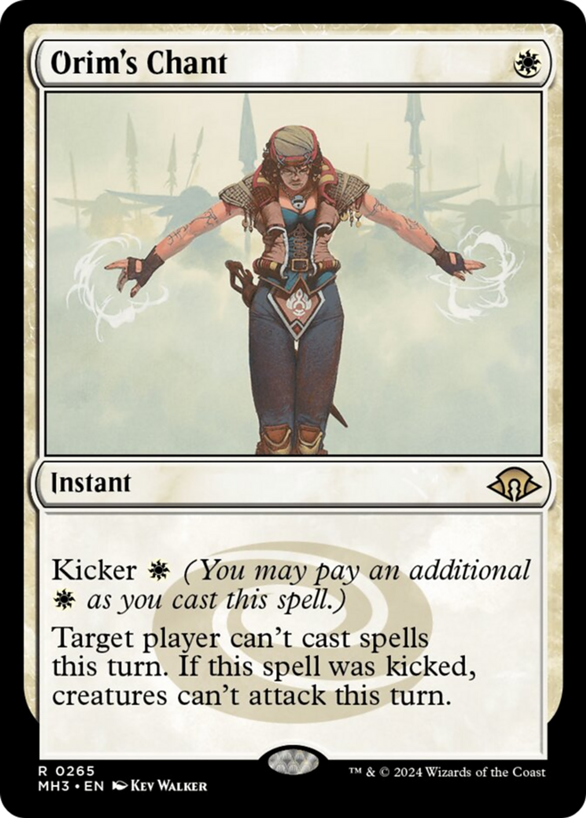 Orim's Chant — Modern Horizons 3 — Magic: The Gathering