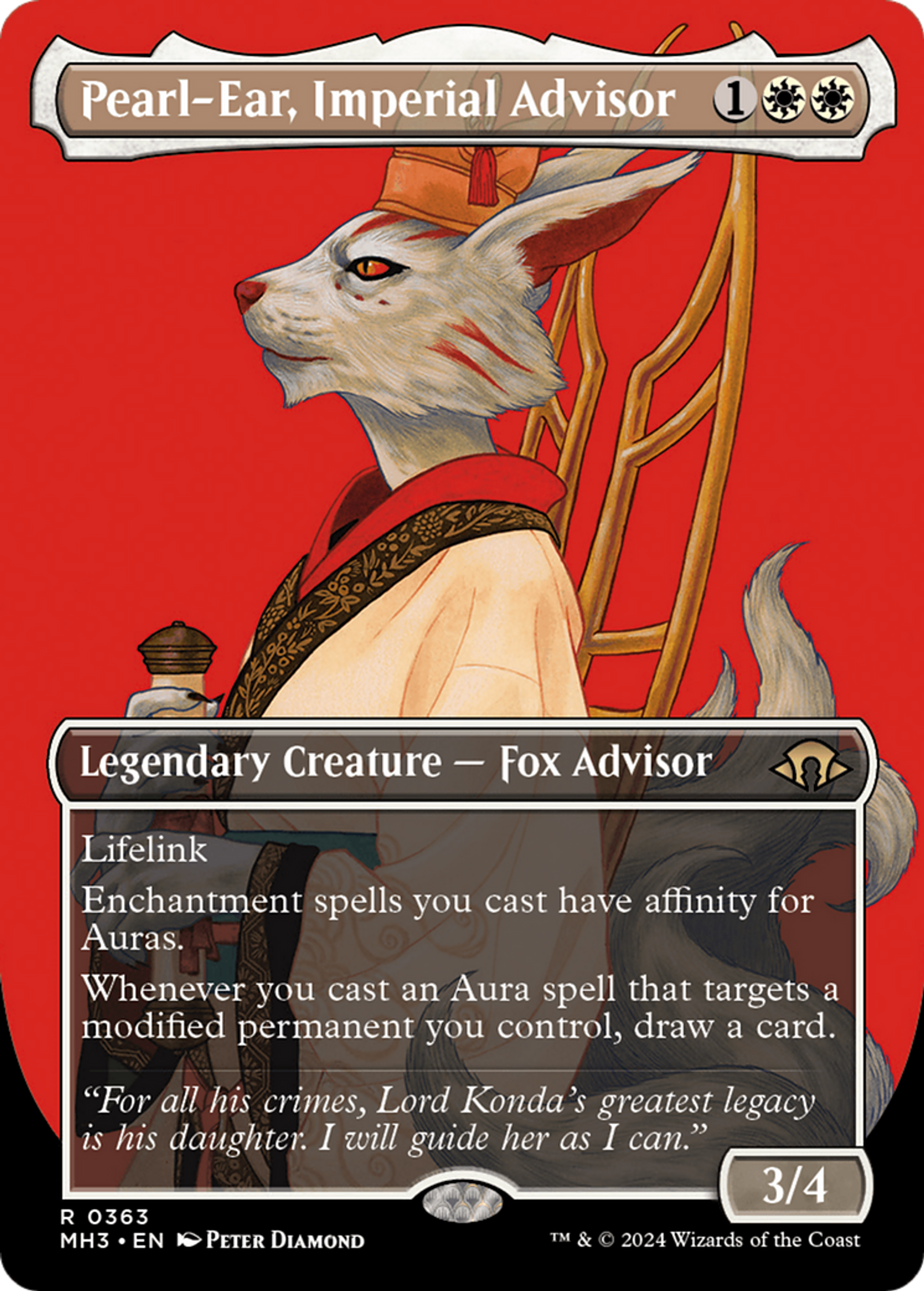 Pearl-Ear, Imperial Advisor — Modern Horizons 3 — Magic: The Gathering