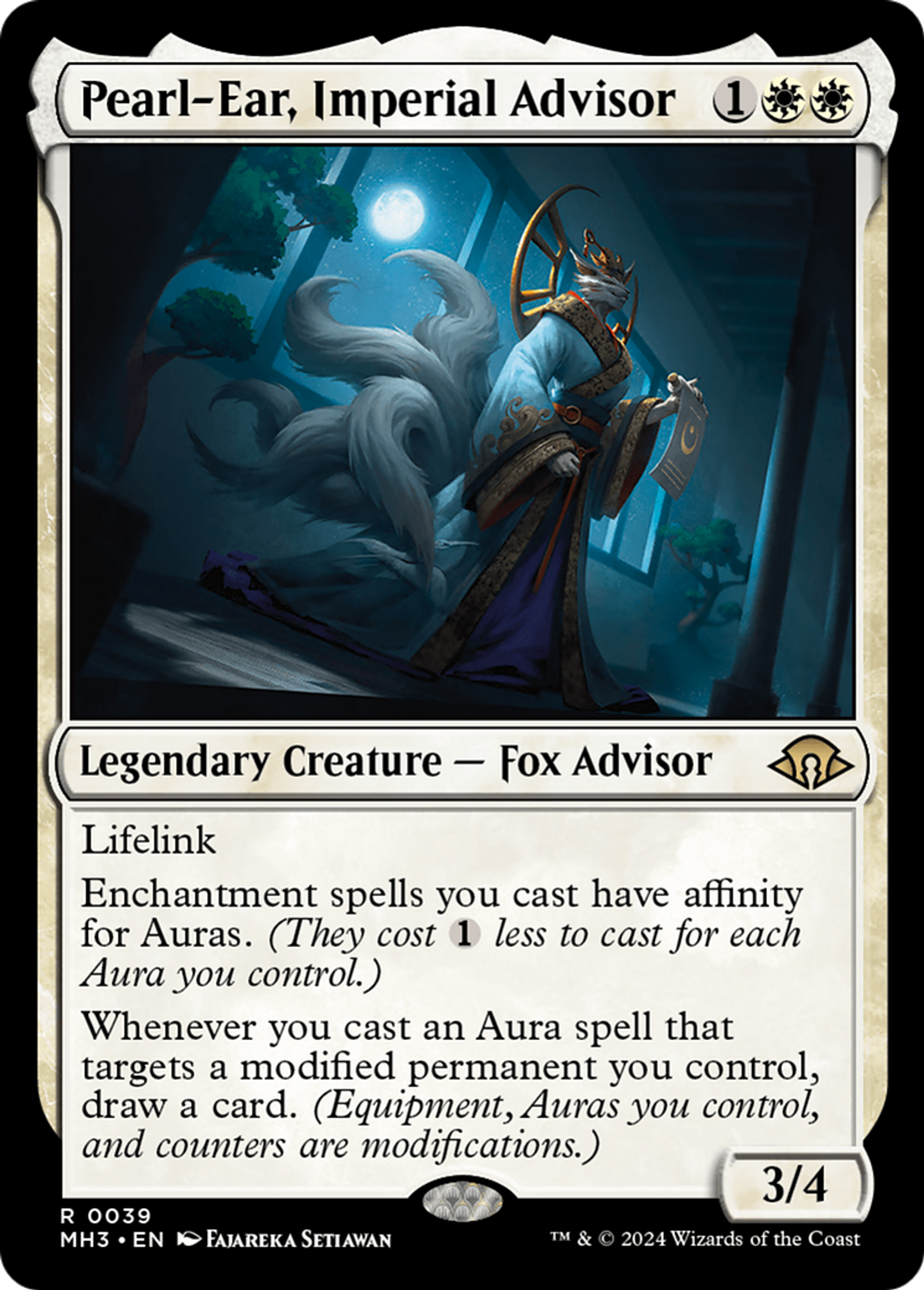 Pearl-Ear, Imperial Advisor — Modern Horizons 3 — Magic: The Gathering