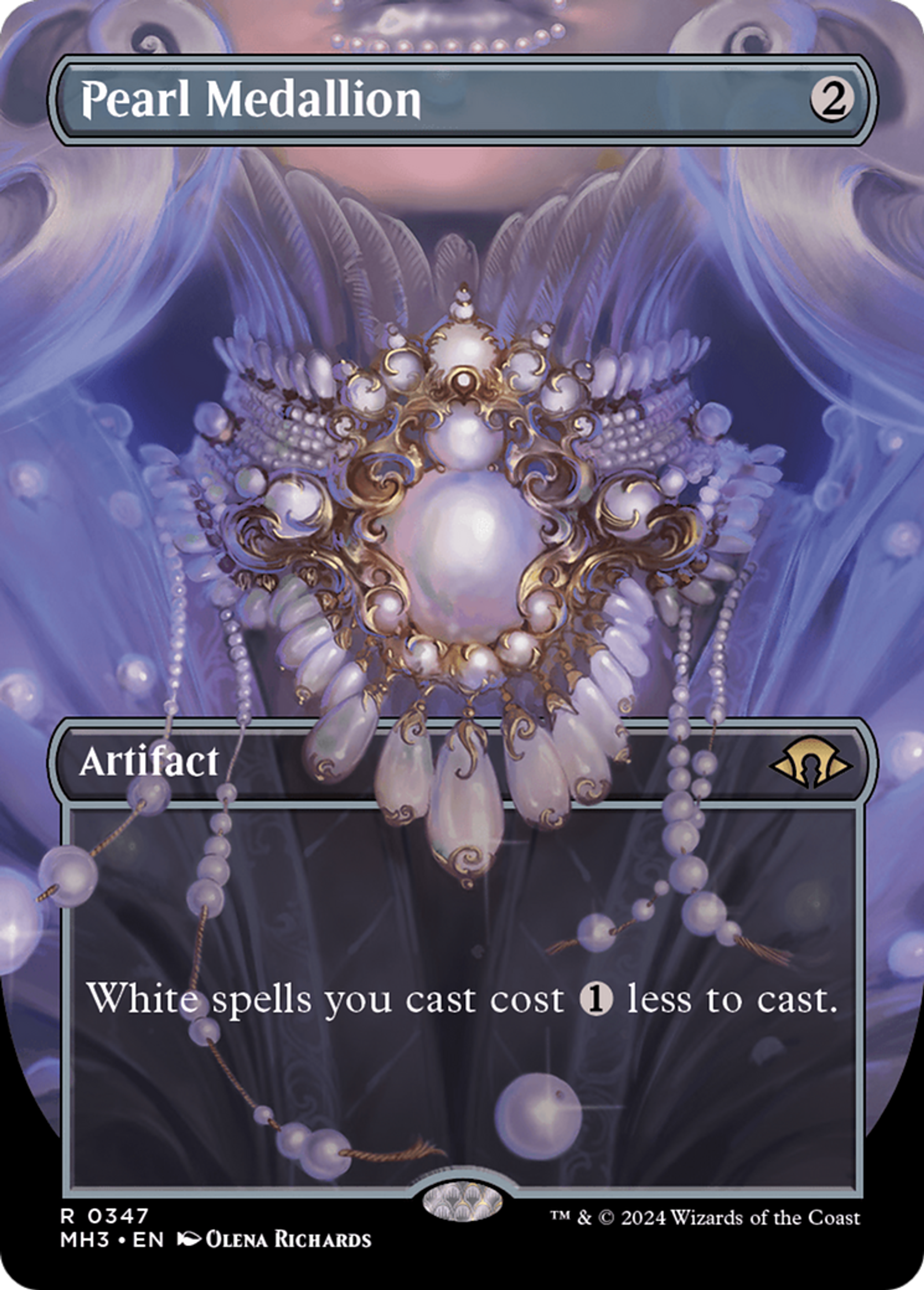 Pearl Medallion — Modern Horizons 3 — Magic: The Gathering