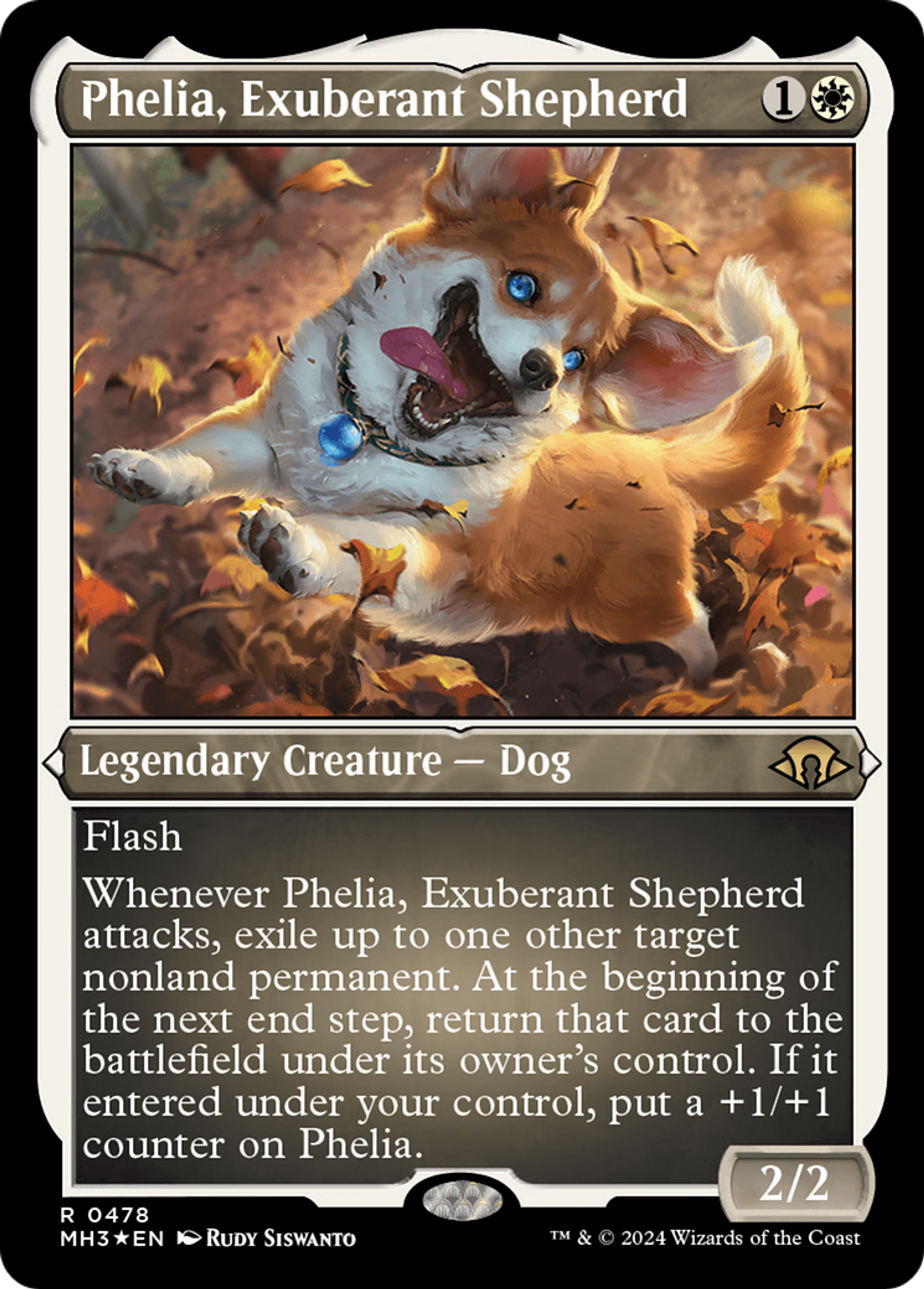 Phelia, Exuberant Shepherd — Modern Horizons 3 — Magic: The Gathering