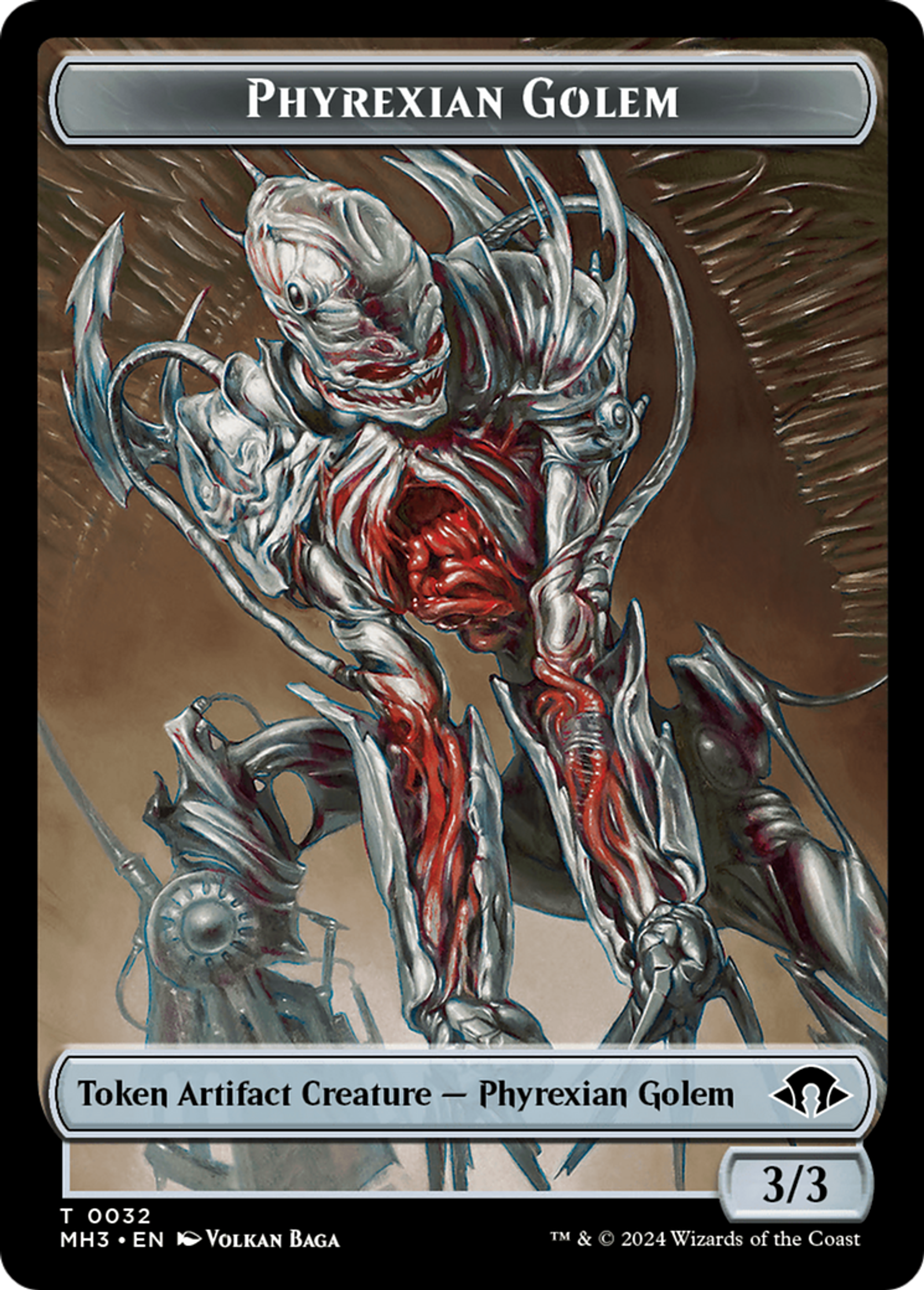 Phyrexian Golem — Modern Horizons 3 — Magic: The Gathering