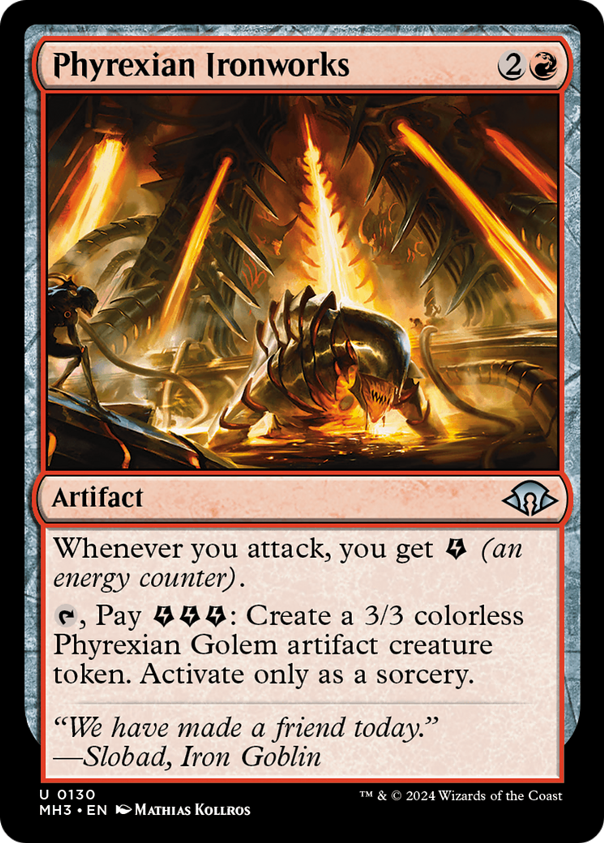 Usine phyrexiane — Modern Horizons 3 — Magic: The Gathering