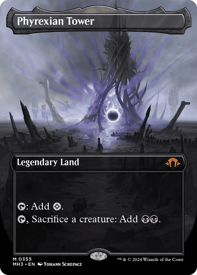 Phyrexian Tower — Modern Horizons 3 — Magic: The Gathering
