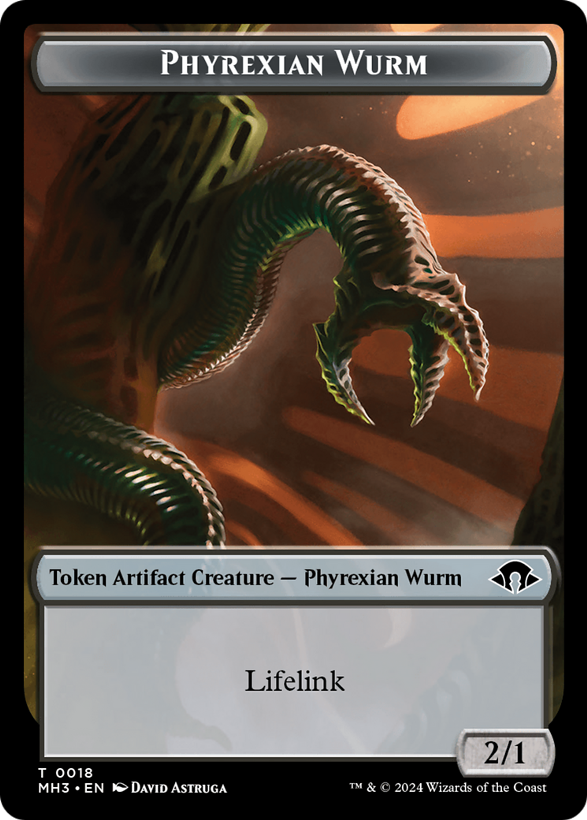 Phyrexian Wurm — Modern Horizons 3 — Magic: The Gathering