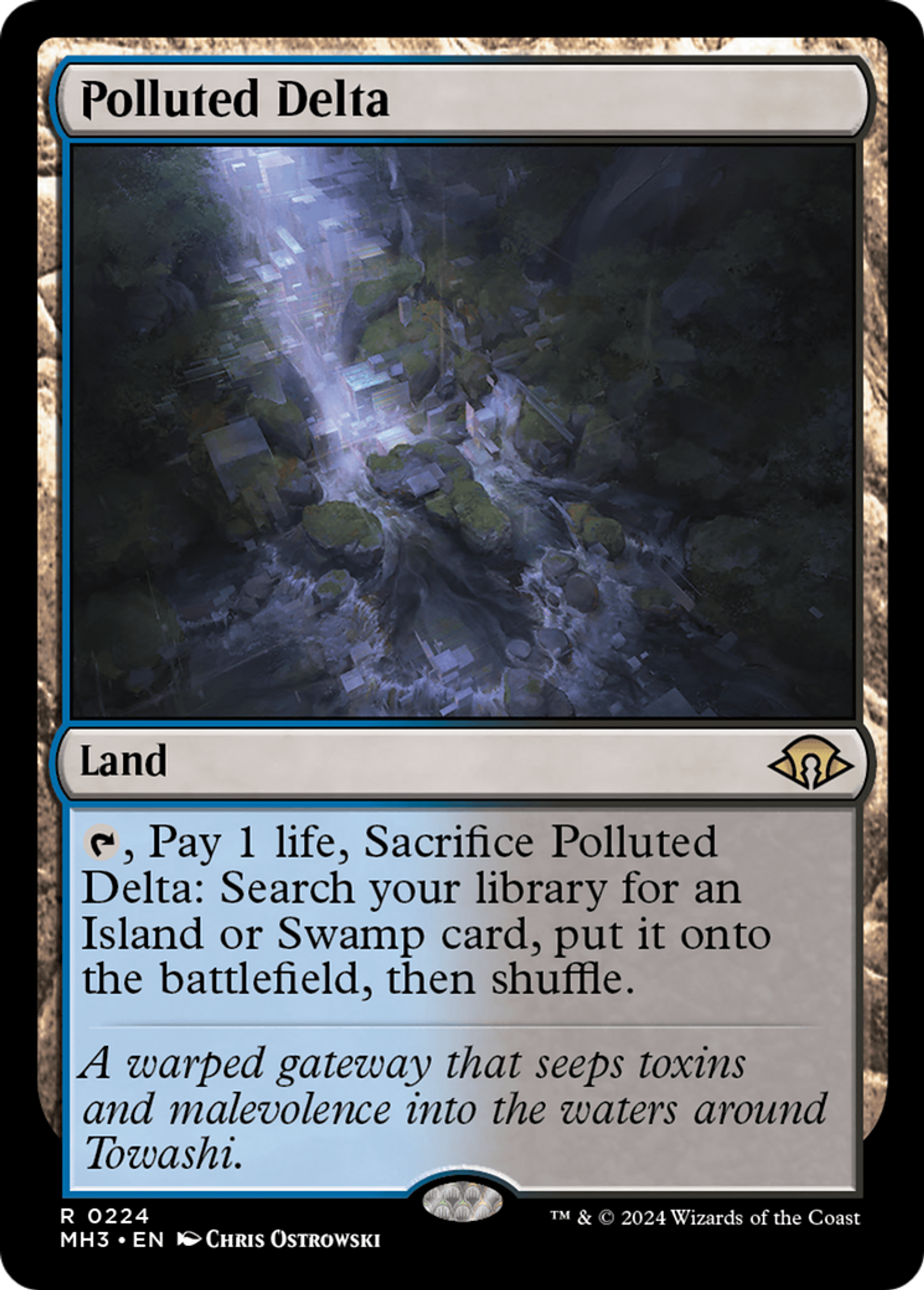 Polluted Delta — Modern Horizons 3 — Magic: The Gathering