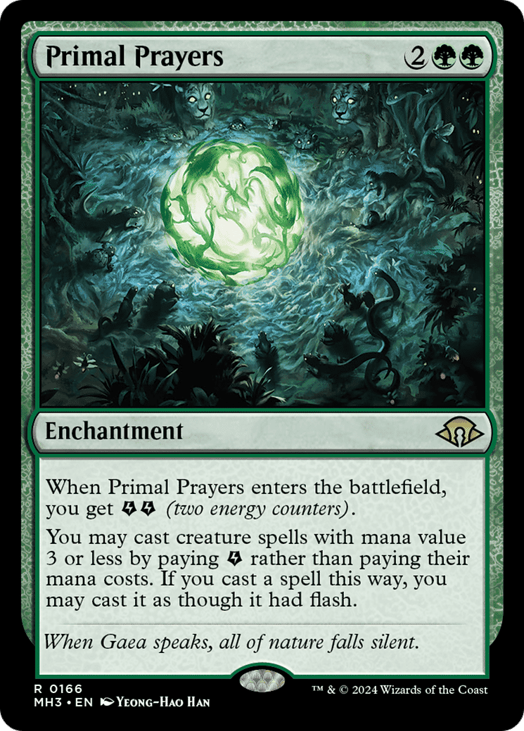 Primal Prayers — Modern Horizons 3 — Magic: The Gathering