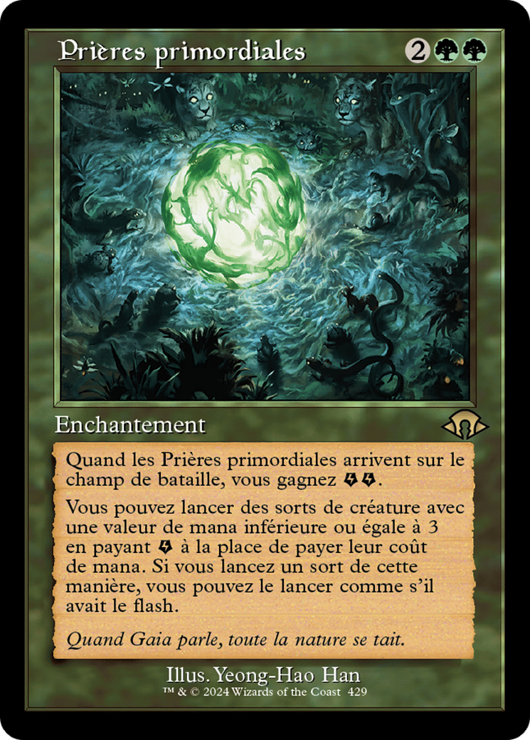 Prières primordiales — Modern Horizons 3 — Magic: The Gathering