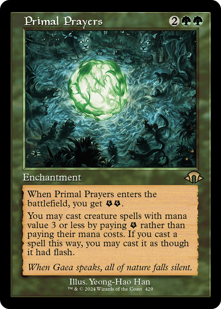 Primal Prayers — Modern Horizons 3 — Magic: The Gathering
