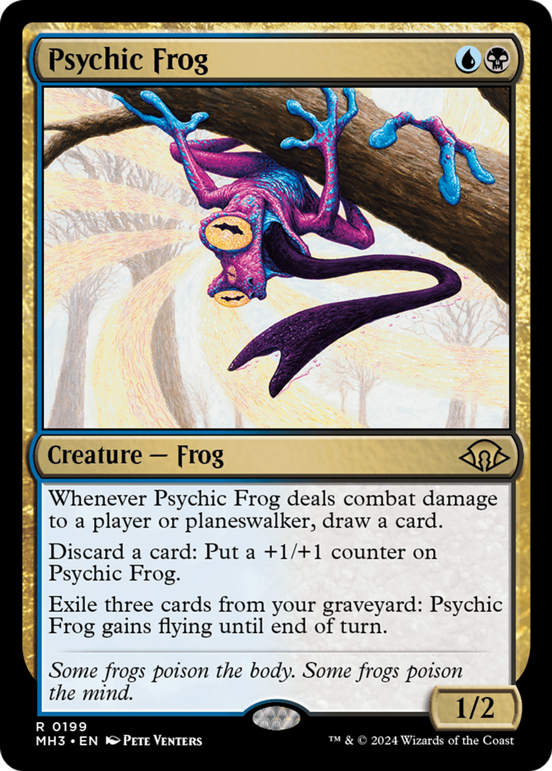 Psychic Frog — Modern Horizons 3 — Magic: The Gathering