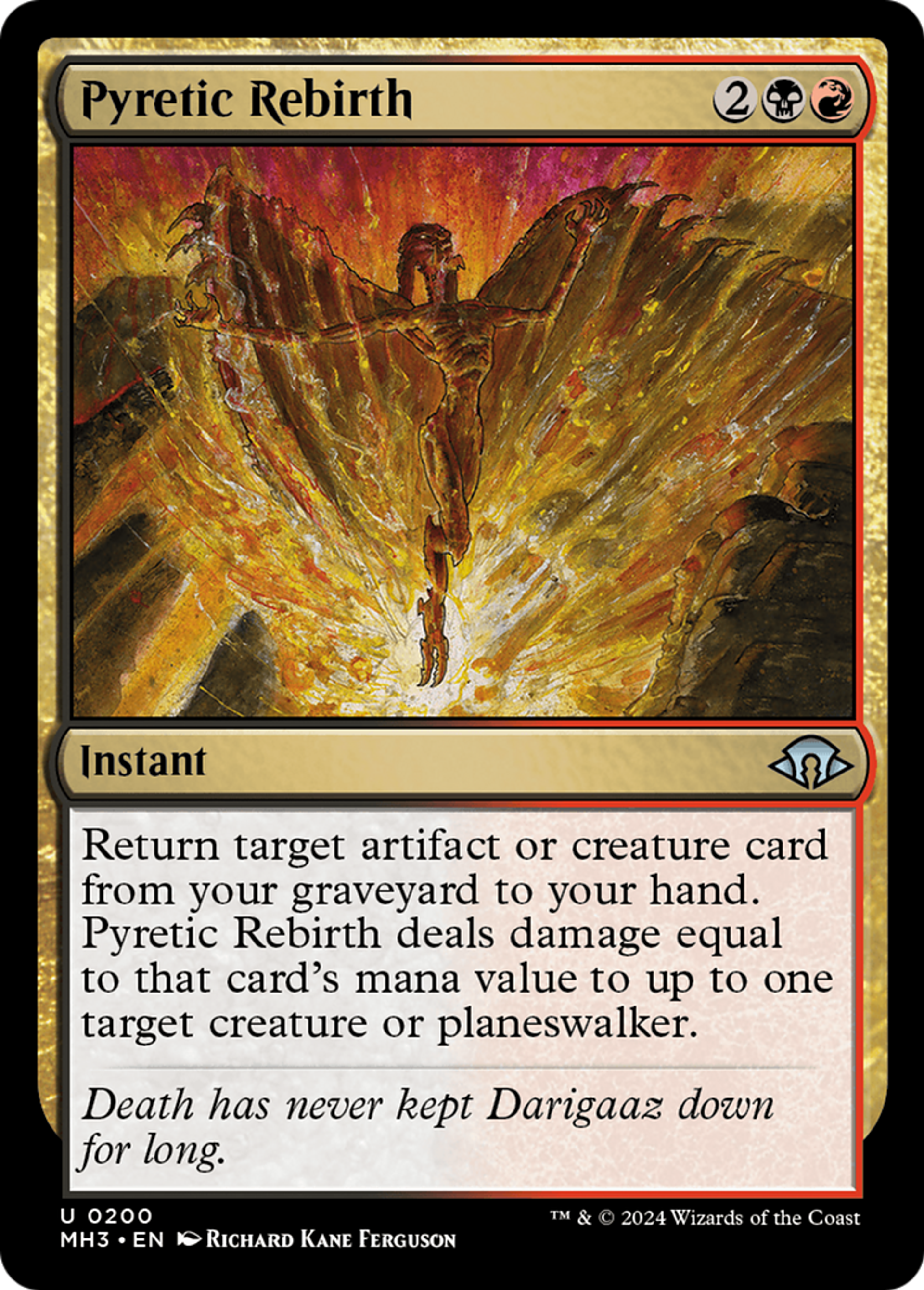 Renaissance pyrétique — Modern Horizons 3 — Magic: The Gathering