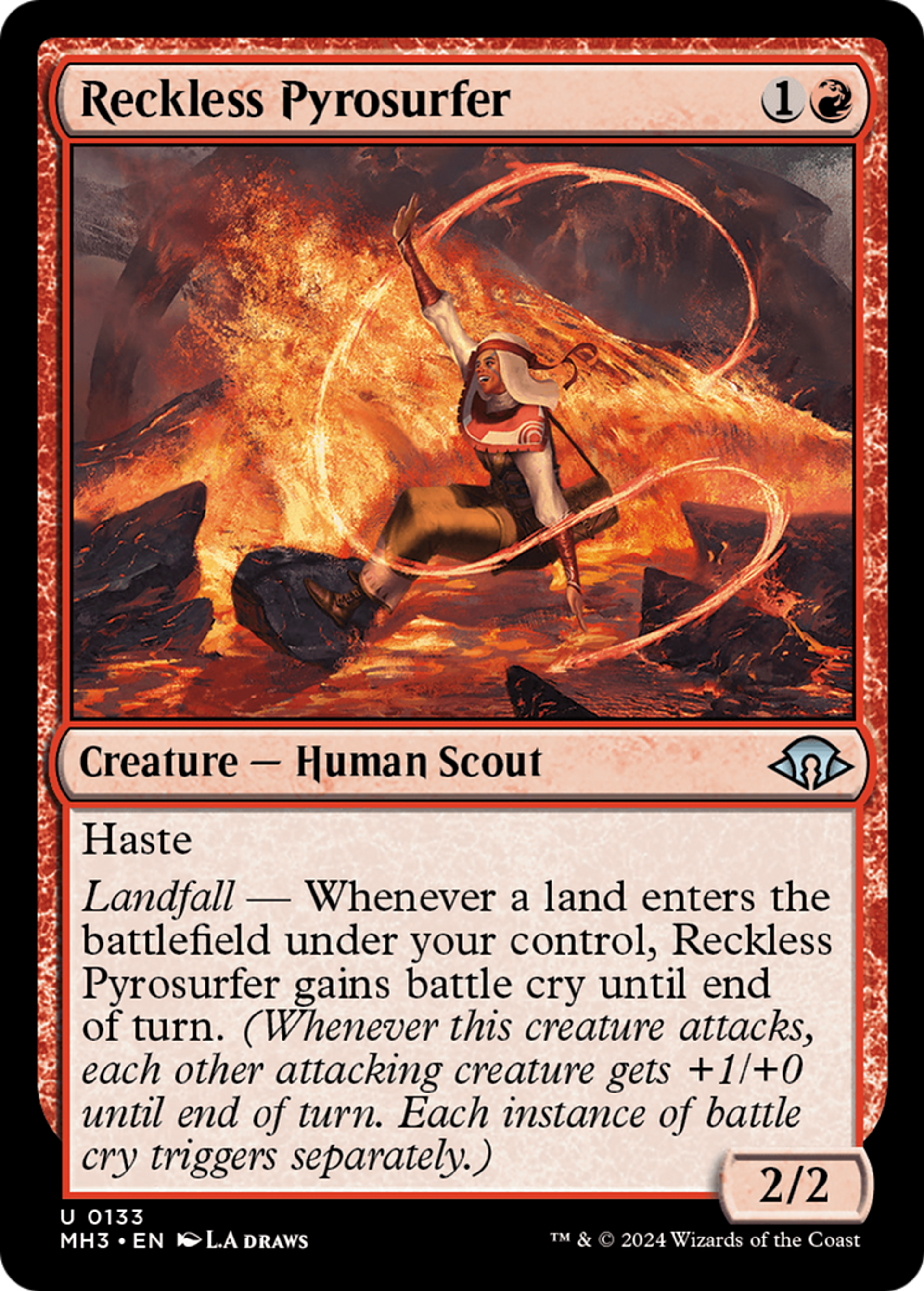 Reckless Pyrosurfer — Modern Horizons 3 — Magic: The Gathering