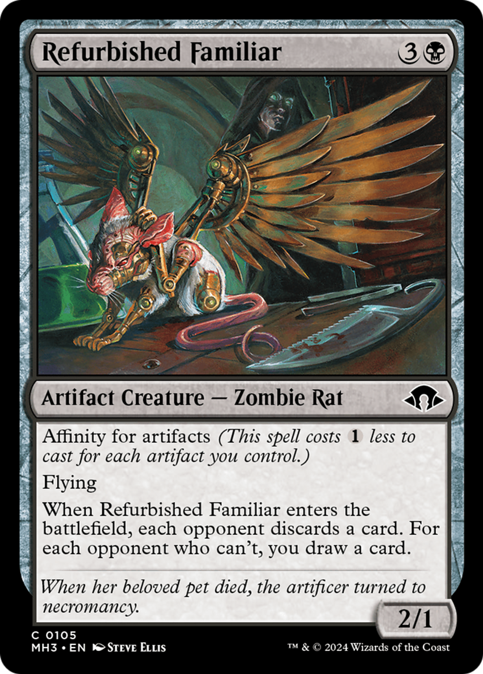 Refurbished Familiar — Modern Horizons 3 — Magic: The Gathering