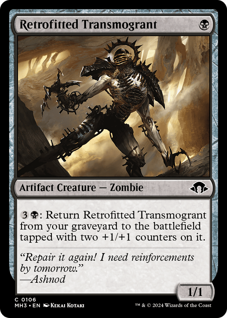 Retrofitted Transmogrant — Modern Horizons 3 — Magic: The Gathering