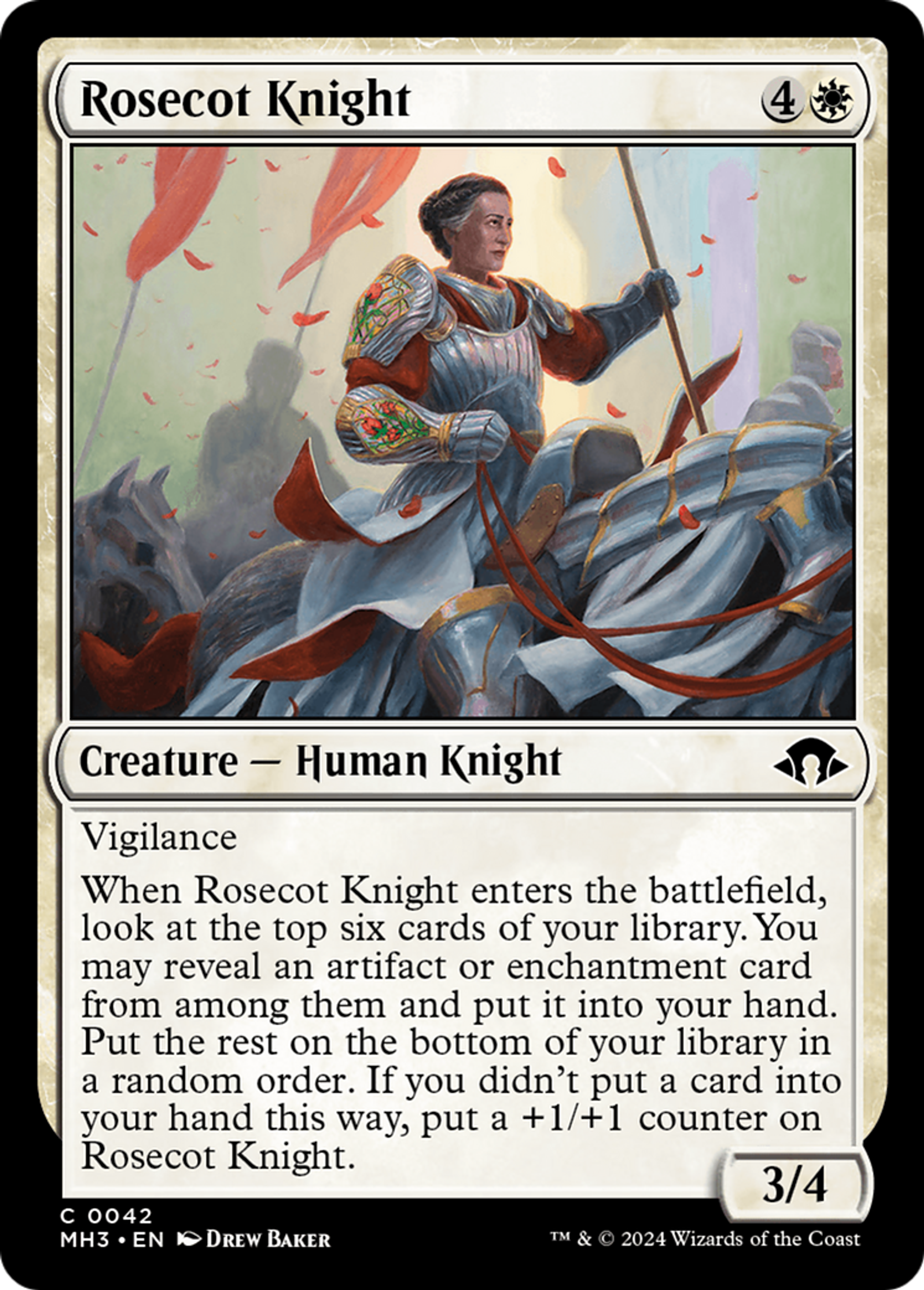 Chevalier des Rosecot — Modern Horizons 3 — Magic: The Gathering