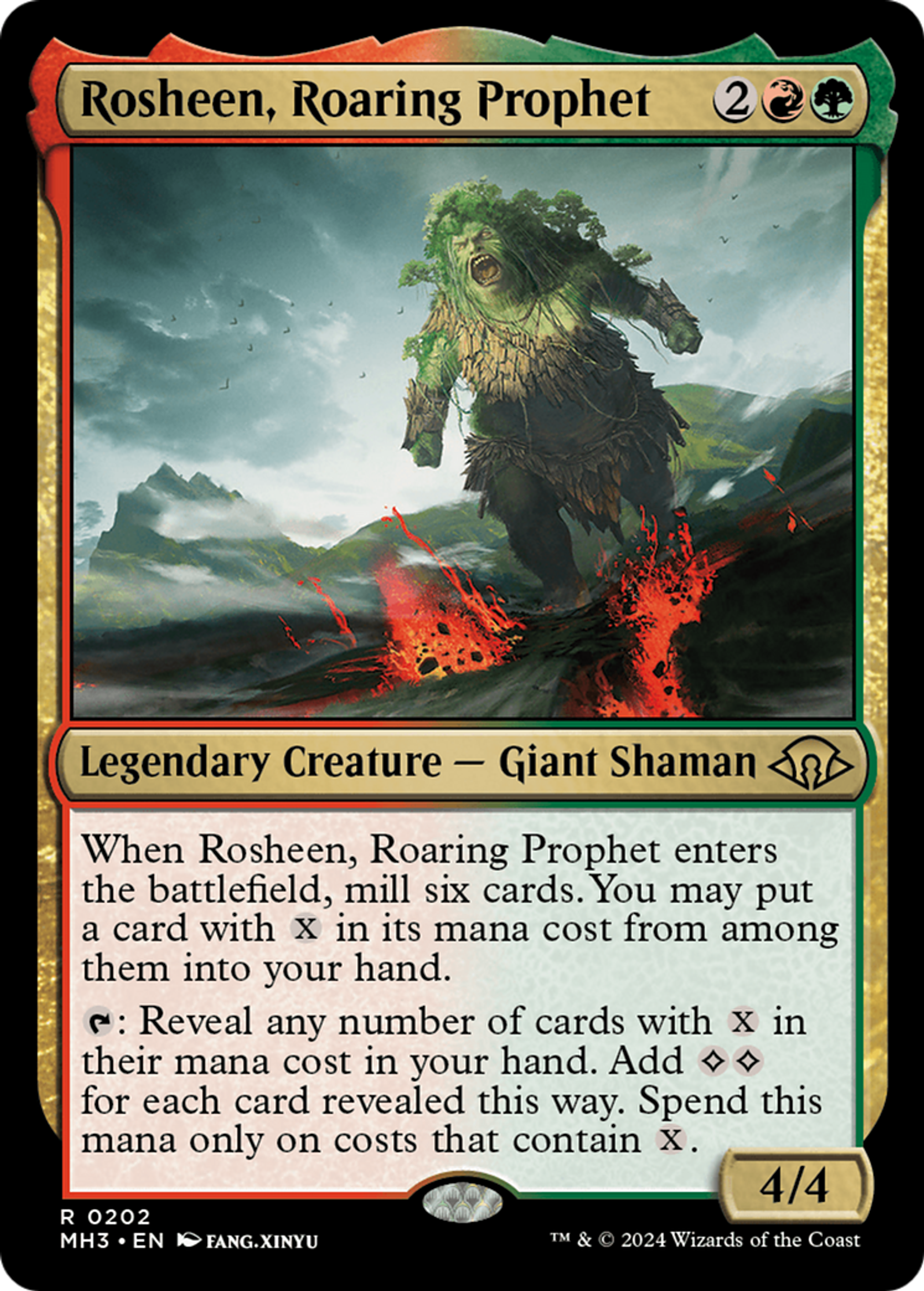 Rosheen, prophétesse rugissante — Modern Horizons 3 — Magic: The Gathering