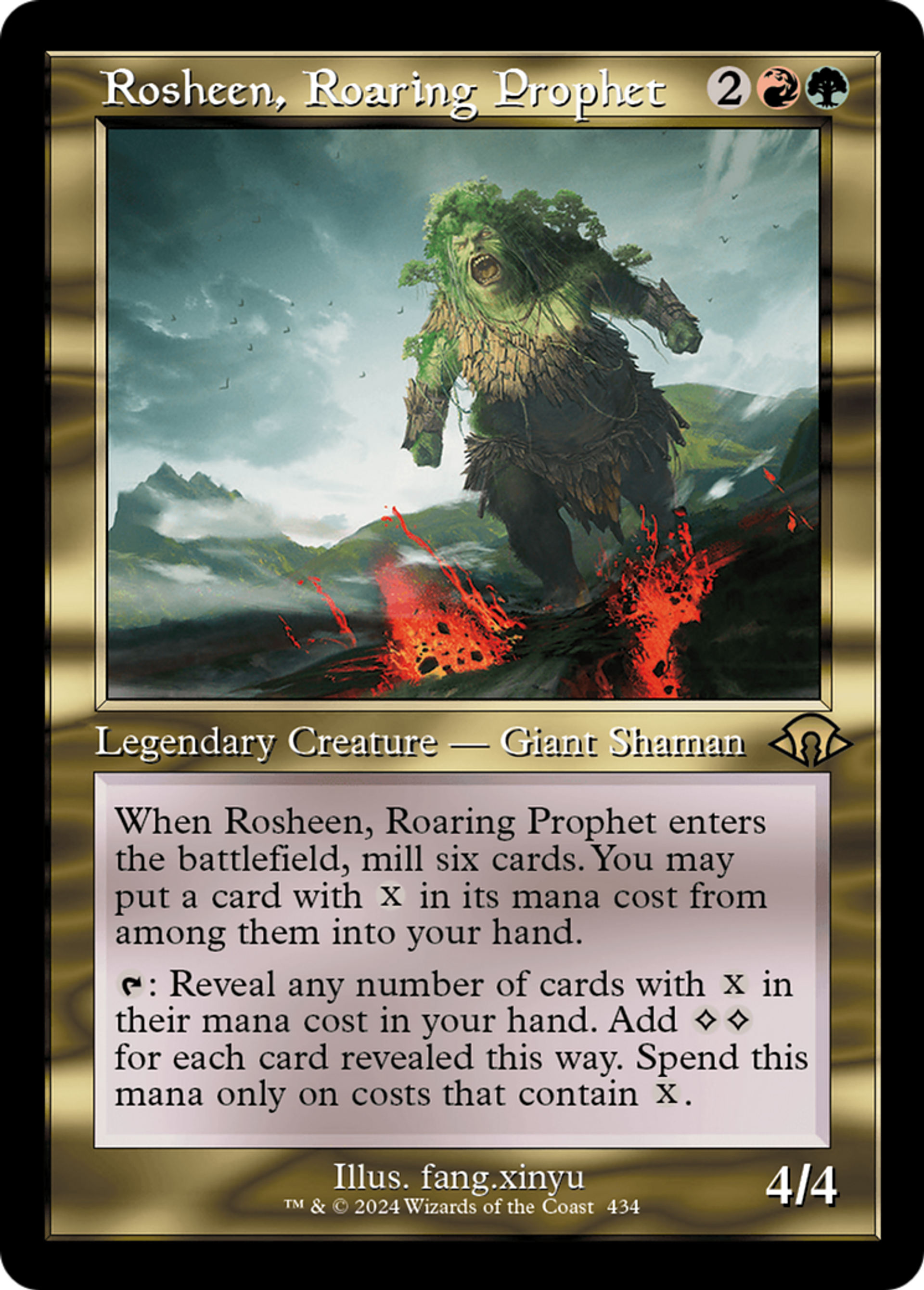 Rosheen, Roaring Prophet — Modern Horizons 3 — Magic: The Gathering