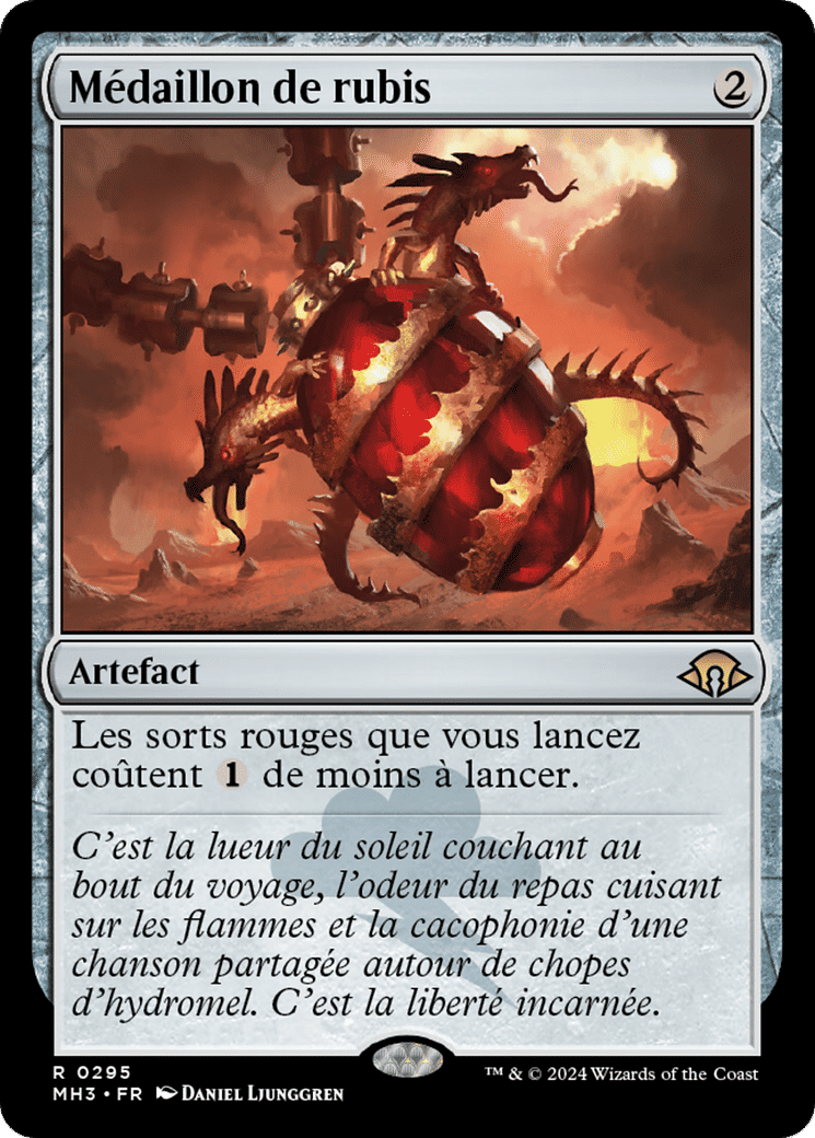 Médaillon de rubis — Modern Horizons 3 — Magic: The Gathering