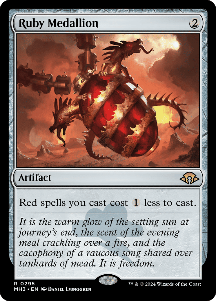 Ruby Medallion — Modern Horizons 3 — Magic: The Gathering