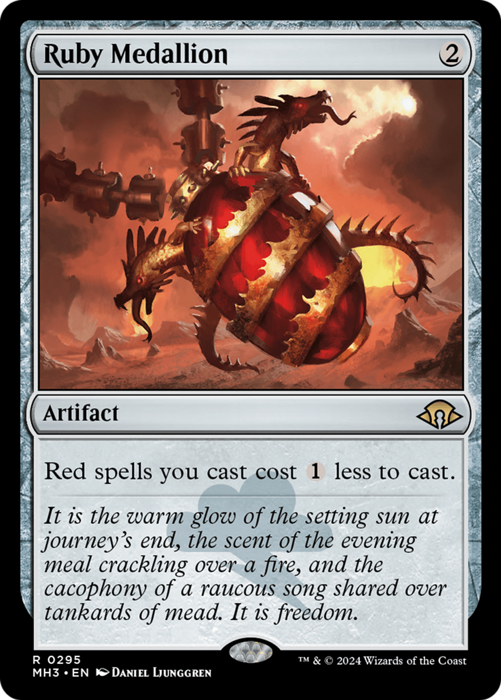Ruby Medallion — Modern Horizons 3 — Magic: The Gathering