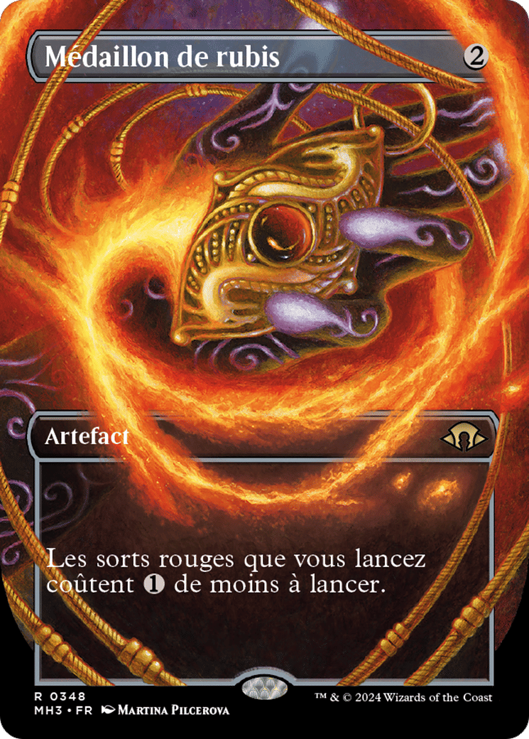 Médaillon de rubis from Modern Horizons 3 - Magic: The Gathering