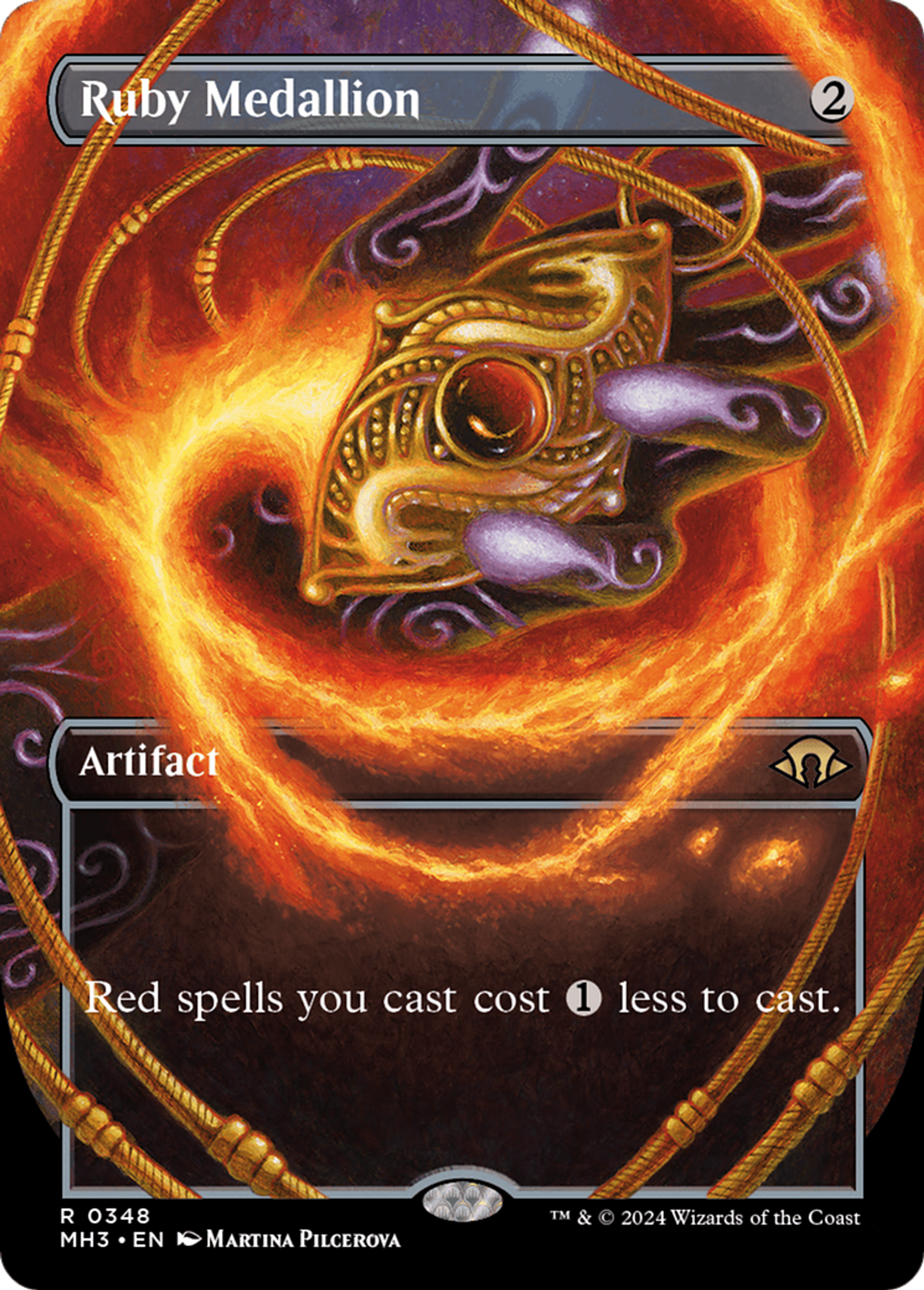 Ruby Medallion — Modern Horizons 3 — Magic: The Gathering