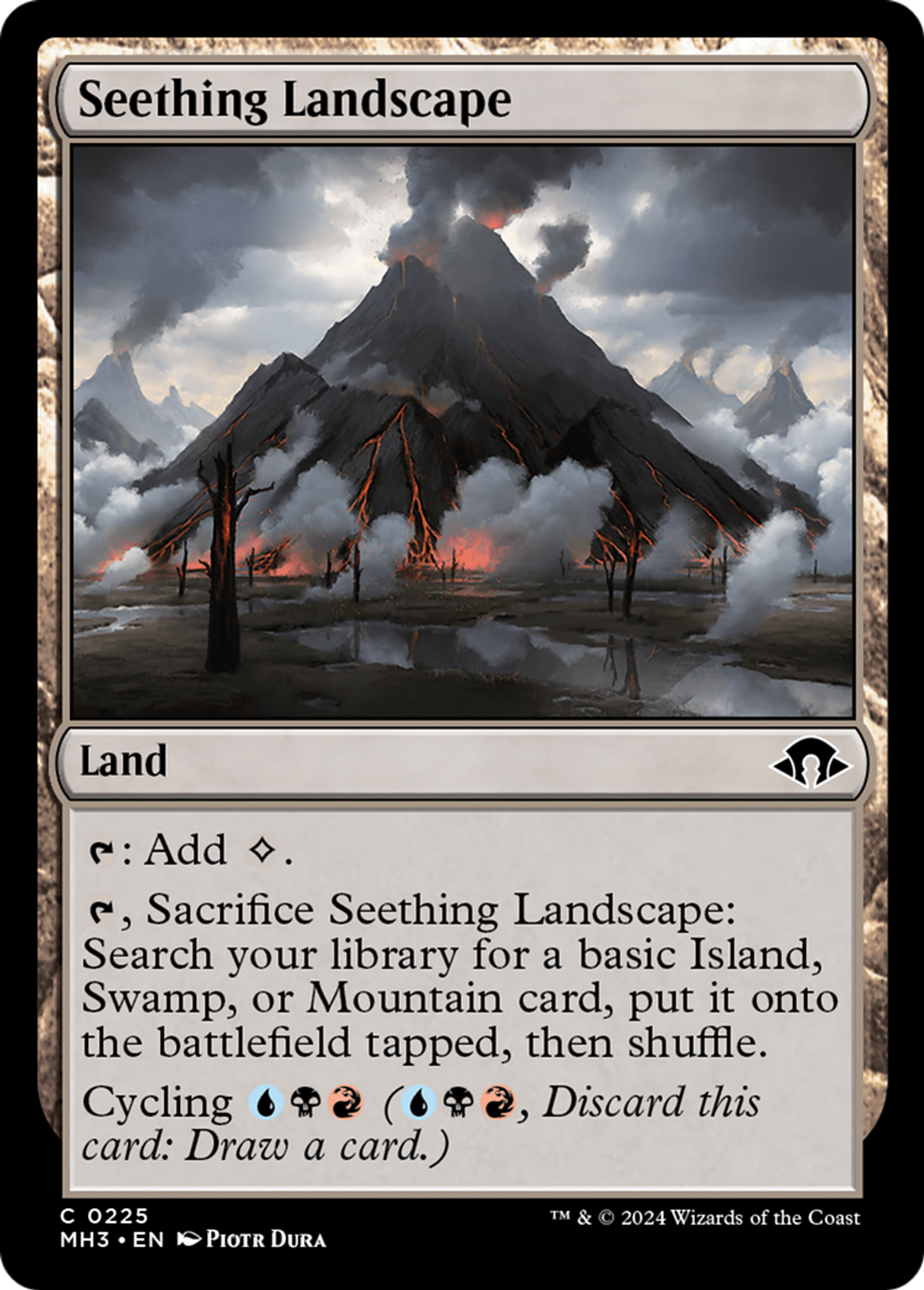 Paysage bouillonnant — Modern Horizons 3 — Magic: The Gathering