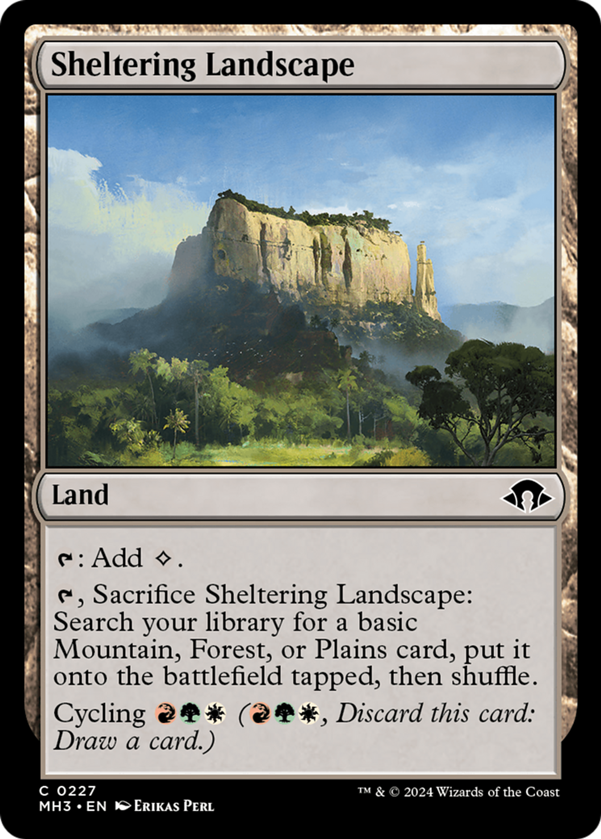 Paysage protecteur — Modern Horizons 3 — Magic: The Gathering