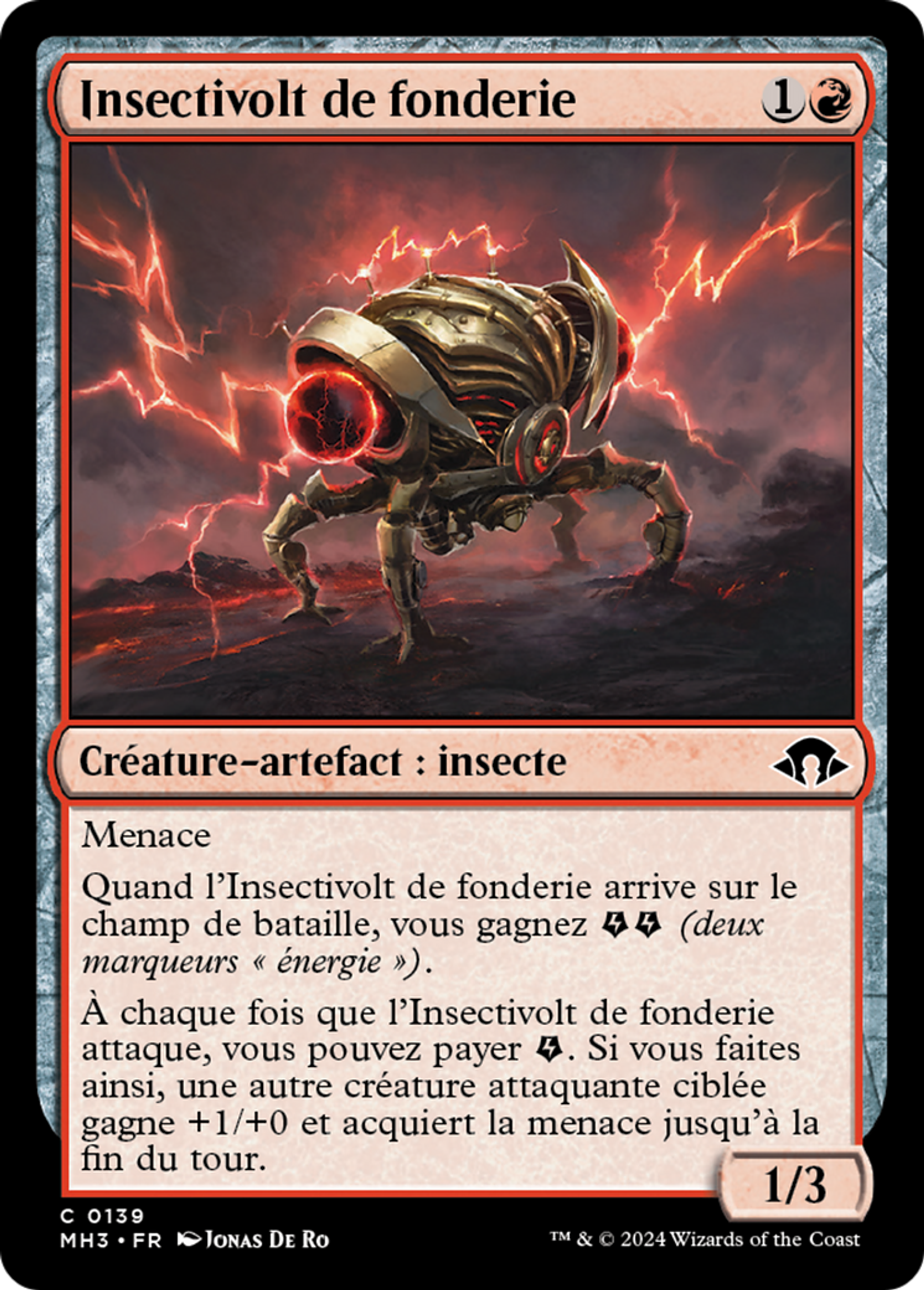 Insectivolt de fonderie — Modern Horizons 3 — Magic: The Gathering