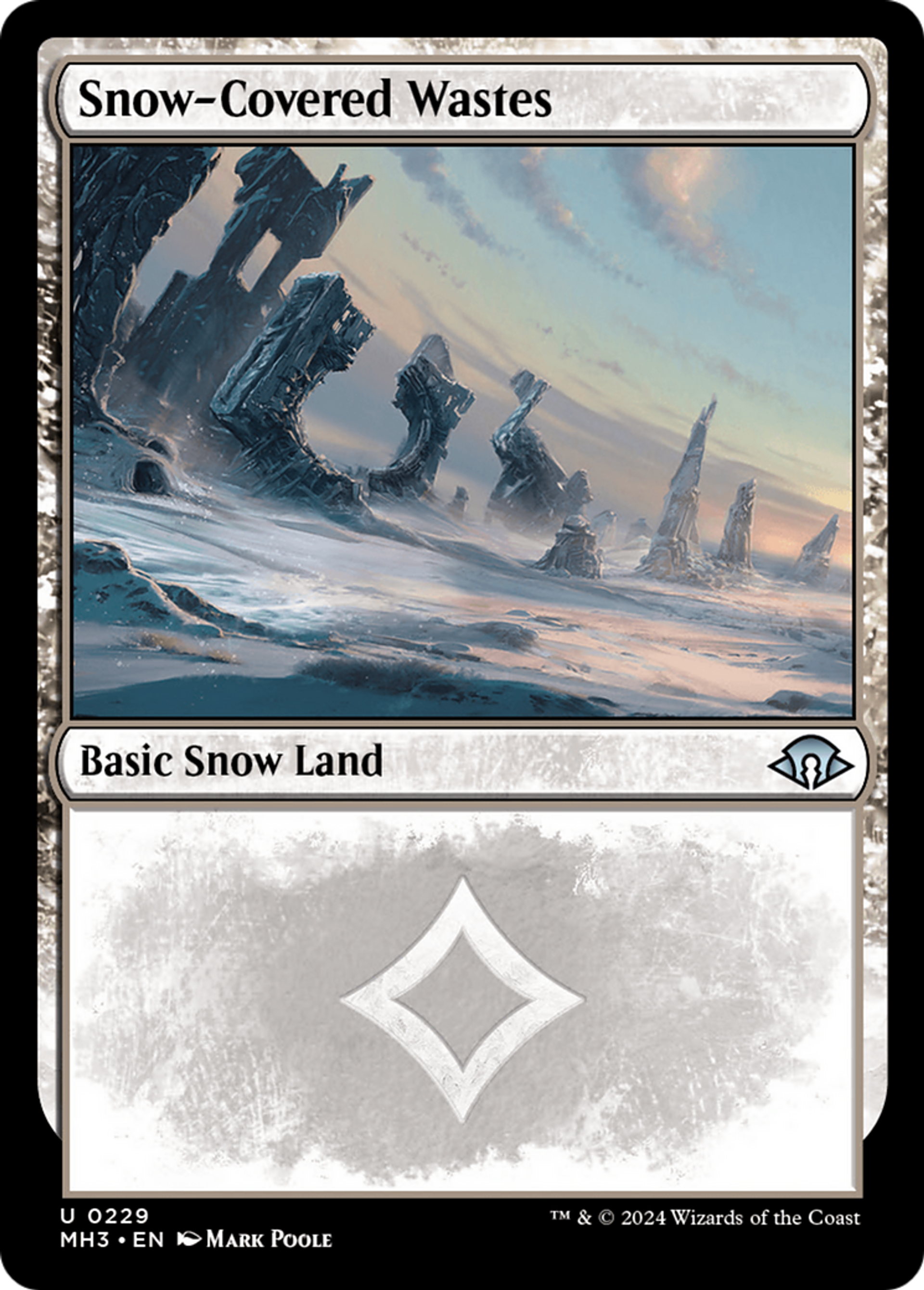 Snow-Covered Wastes — Modern Horizons 3 — Magic: The Gathering