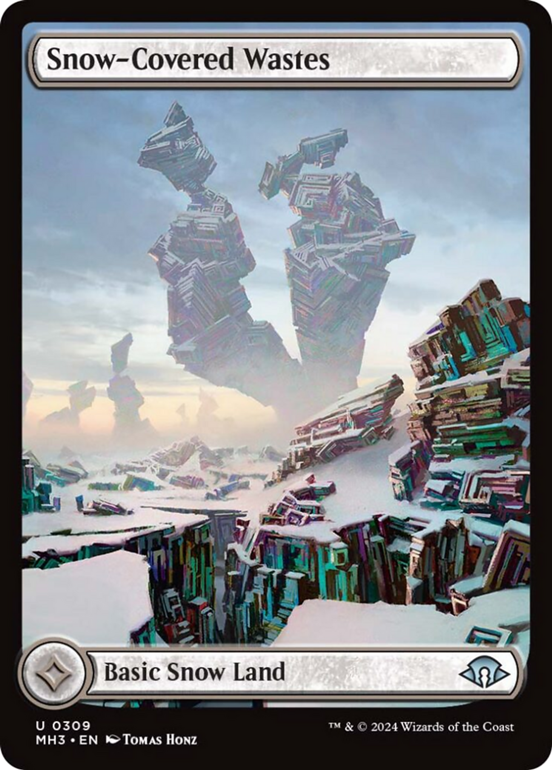 Snow-Covered Wastes — Modern Horizons 3 — Magic: The Gathering