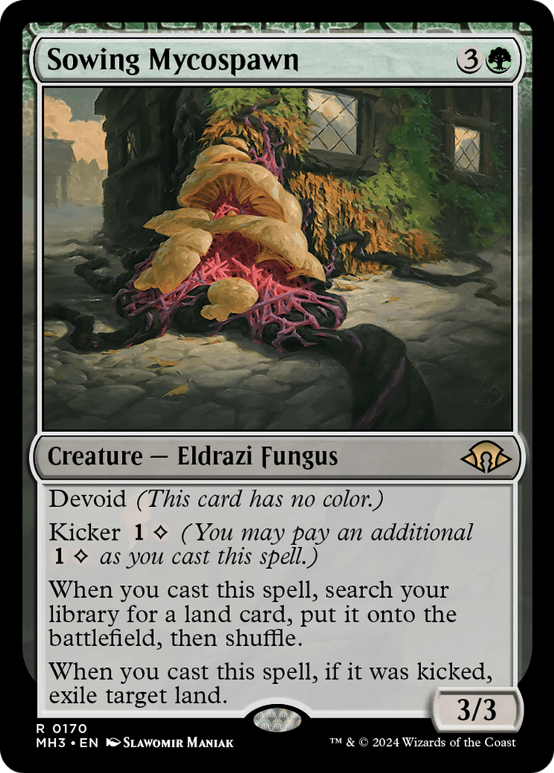 Sowing Mycospawn — Modern Horizons 3 — Magic: The Gathering