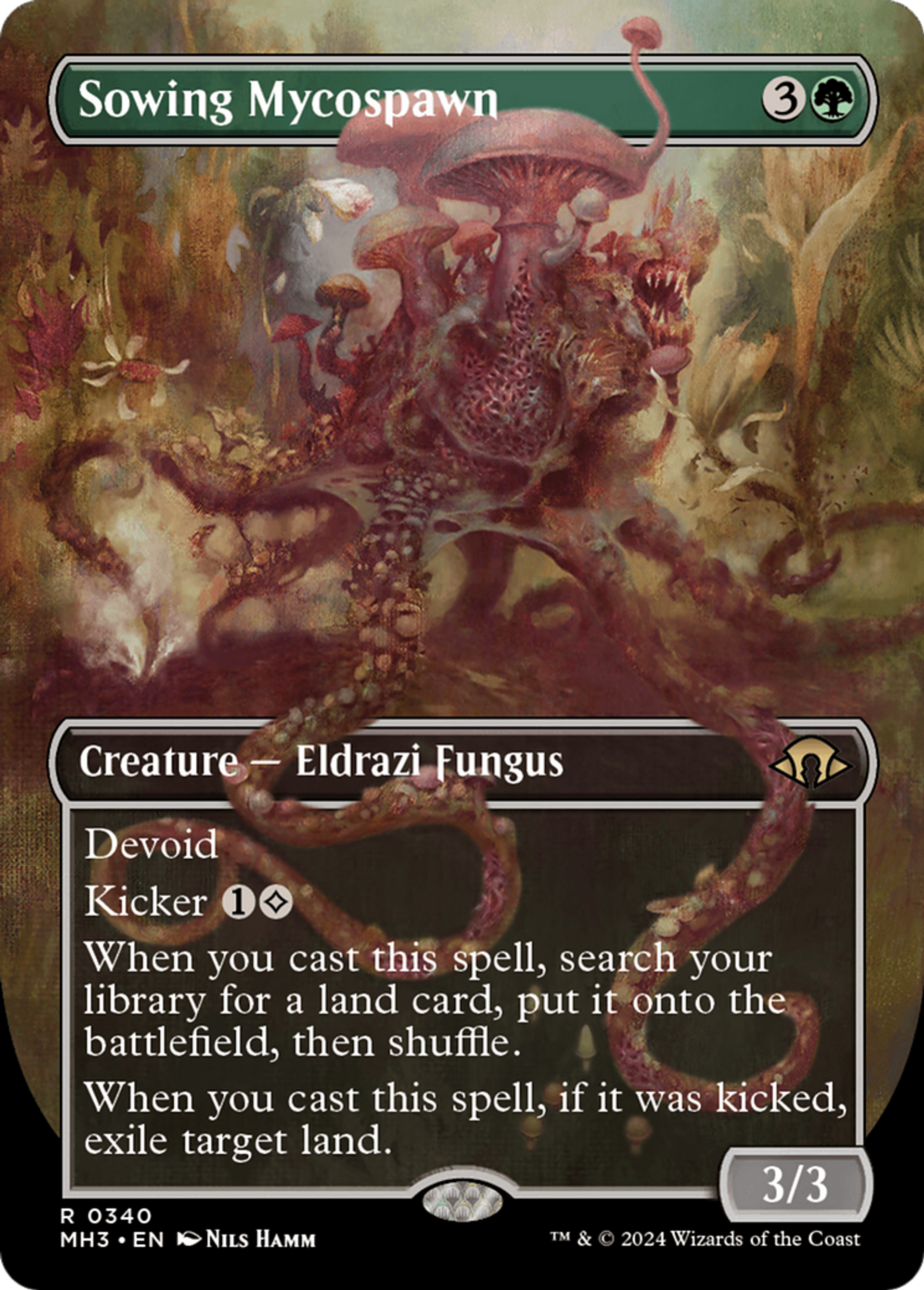 Sowing Mycospawn — Modern Horizons 3 — Magic: The Gathering