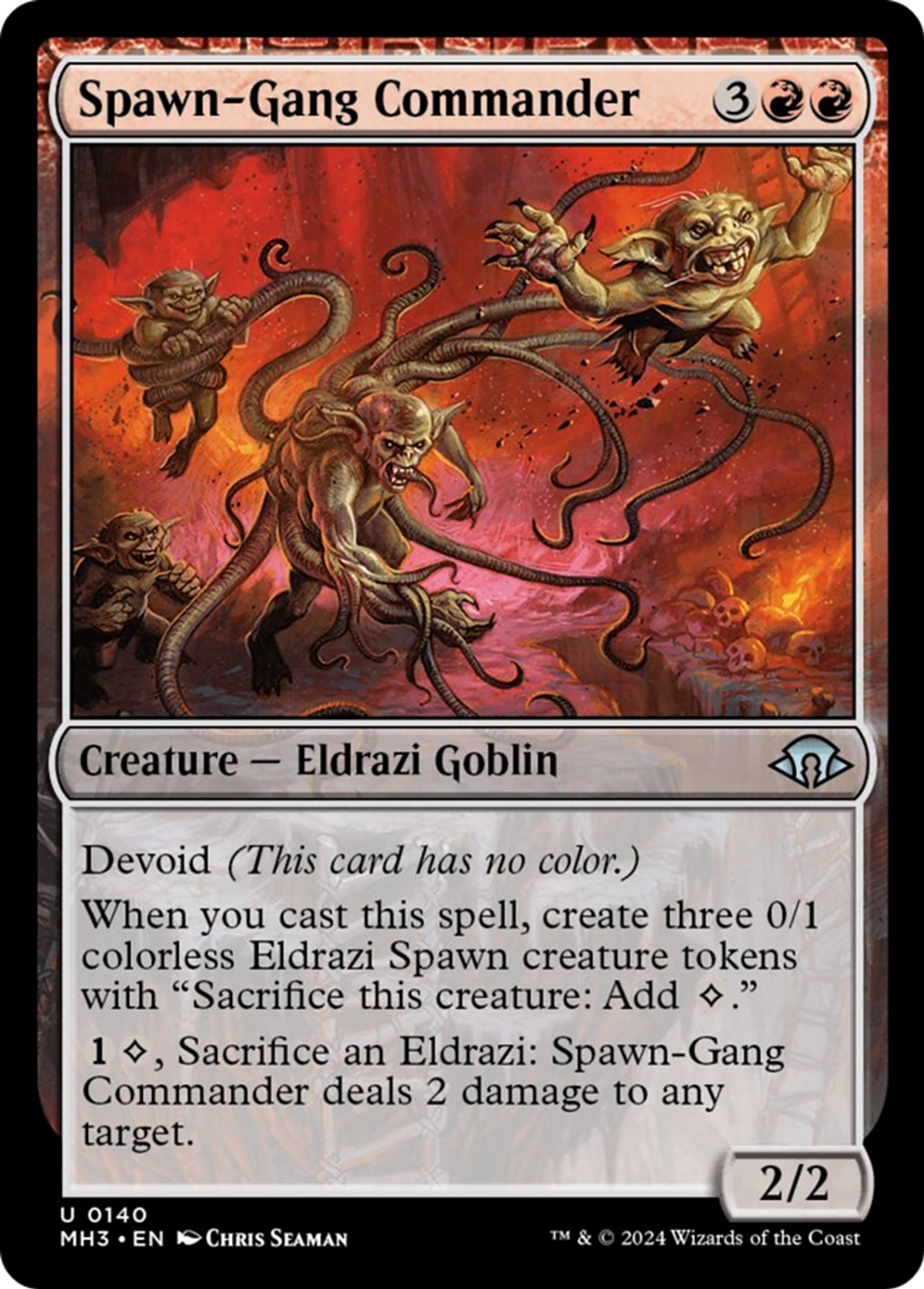 Spawn-Gang Commander — Modern Horizons 3 — Magic: The Gathering