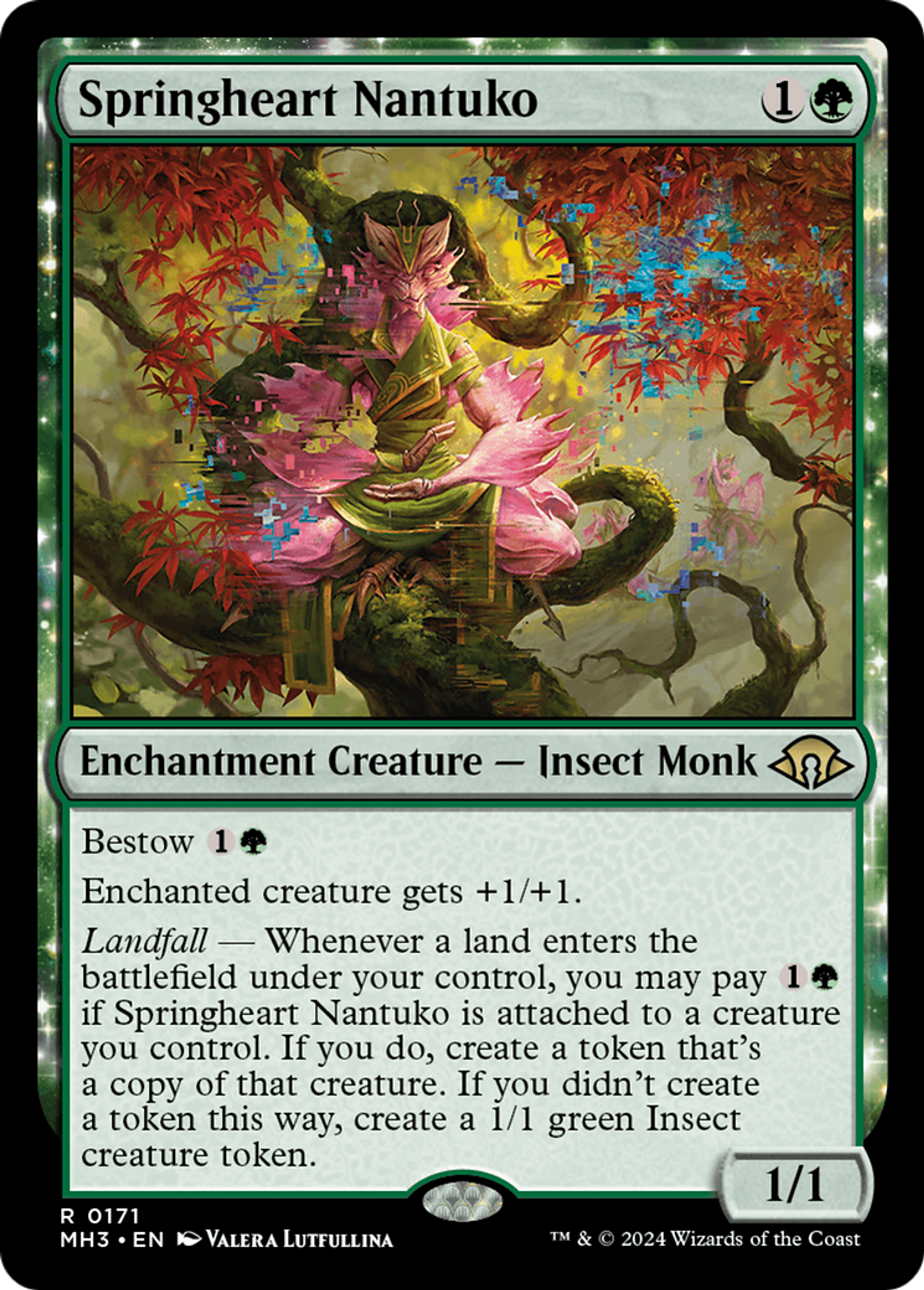 Springheart Nantuko — Modern Horizons 3 — Magic: The Gathering