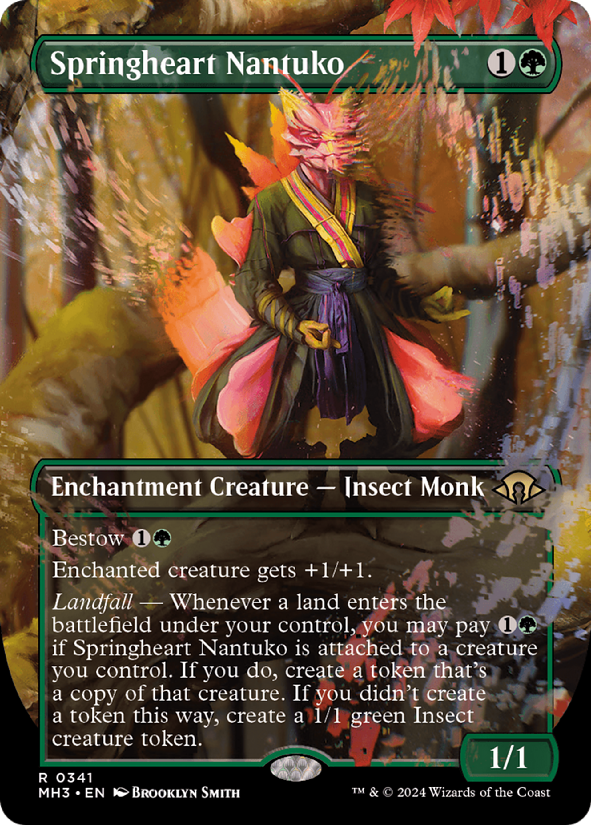 Springheart Nantuko — Modern Horizons 3 — Magic: The Gathering