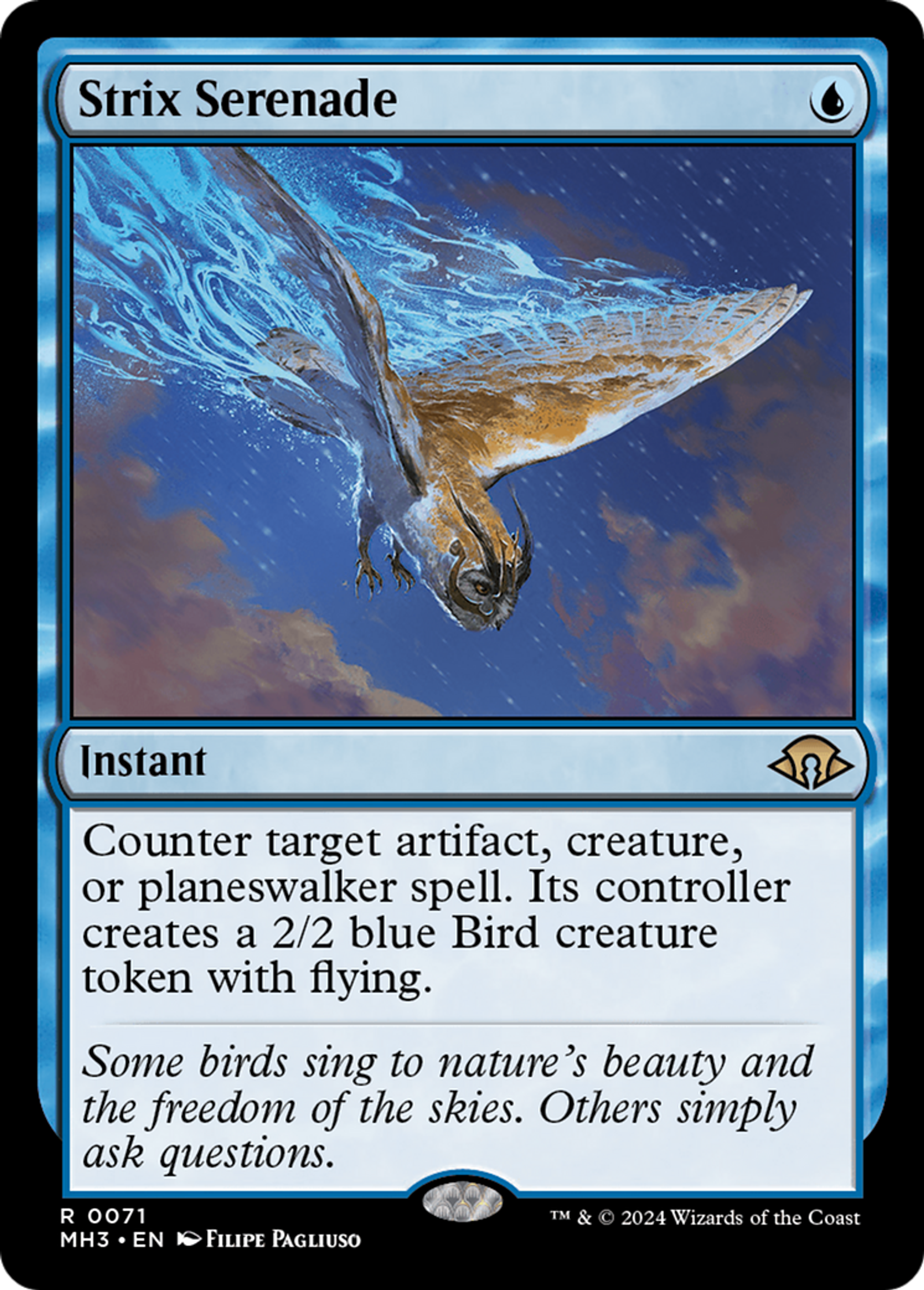 Strix Serenade — Modern Horizons 3 — Magic: The Gathering