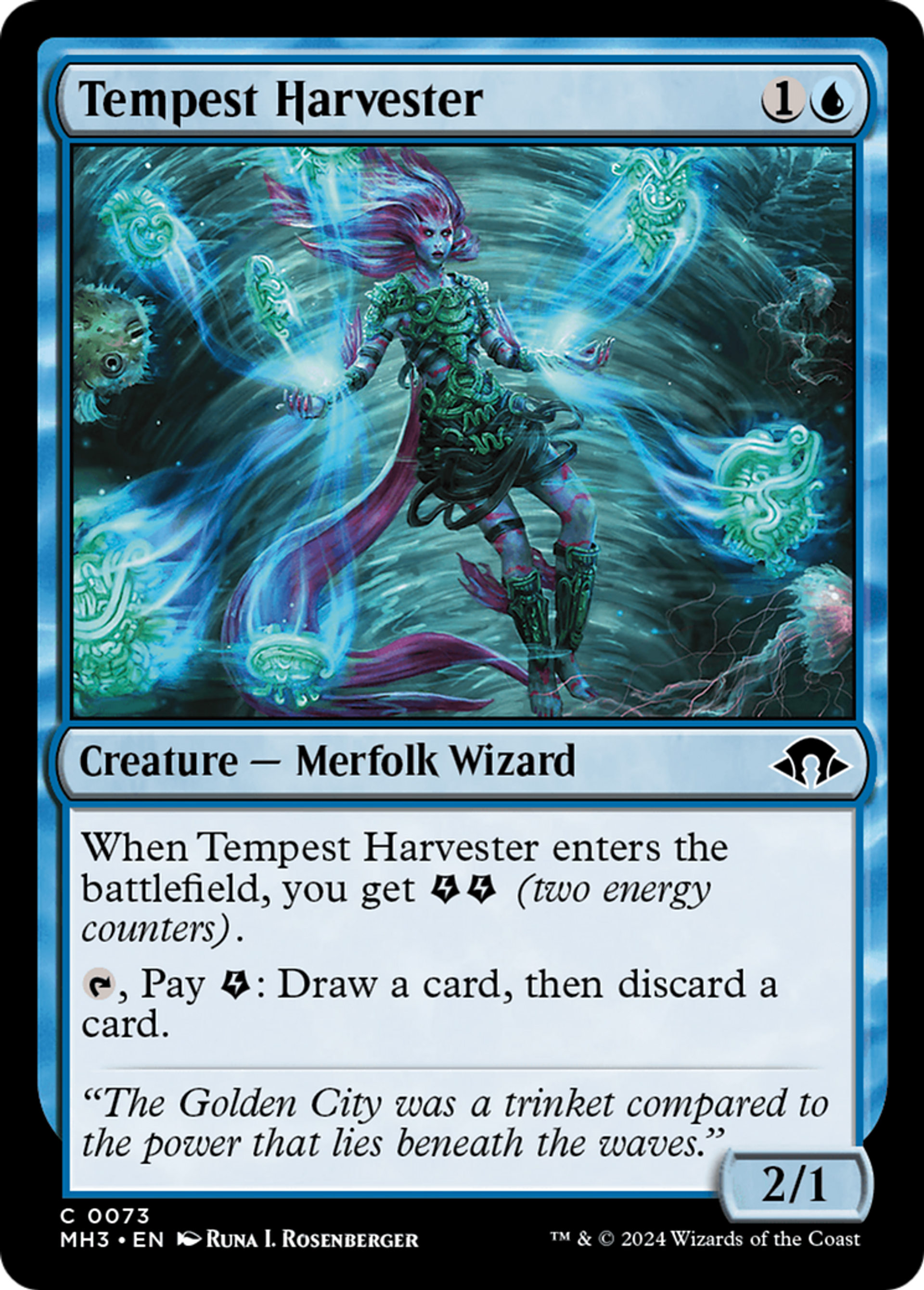 Moissonneuse de tempête — Modern Horizons 3 — Magic: The Gathering