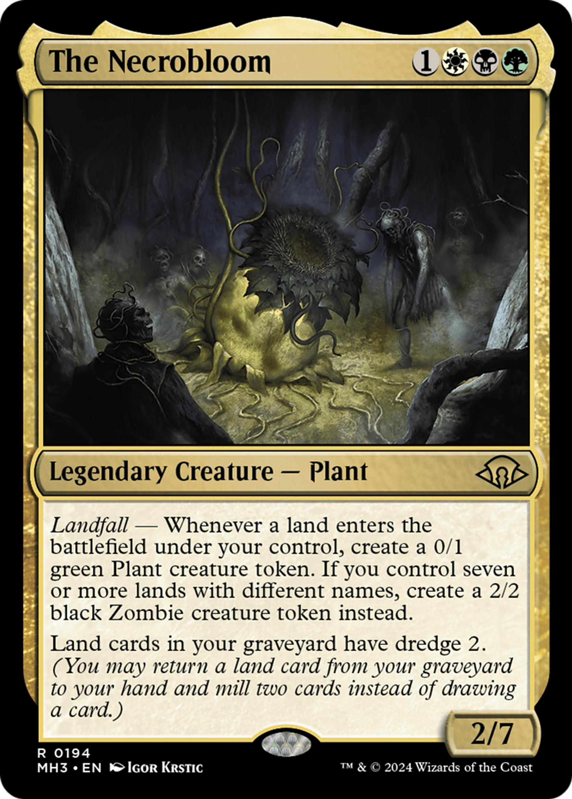The Necrobloom — Modern Horizons 3 — Magic: The Gathering