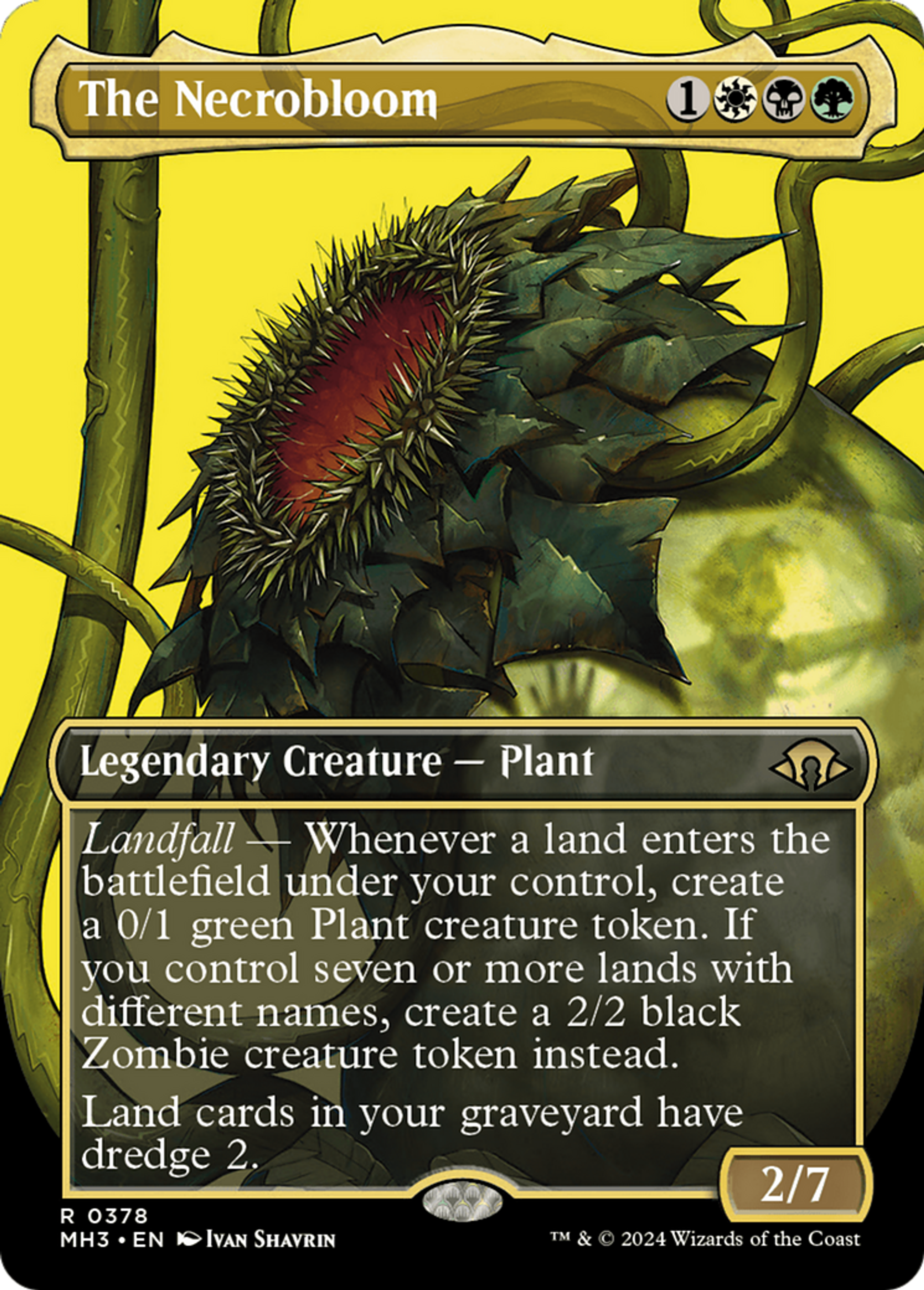 The Necrobloom — Modern Horizons 3 — Magic: The Gathering