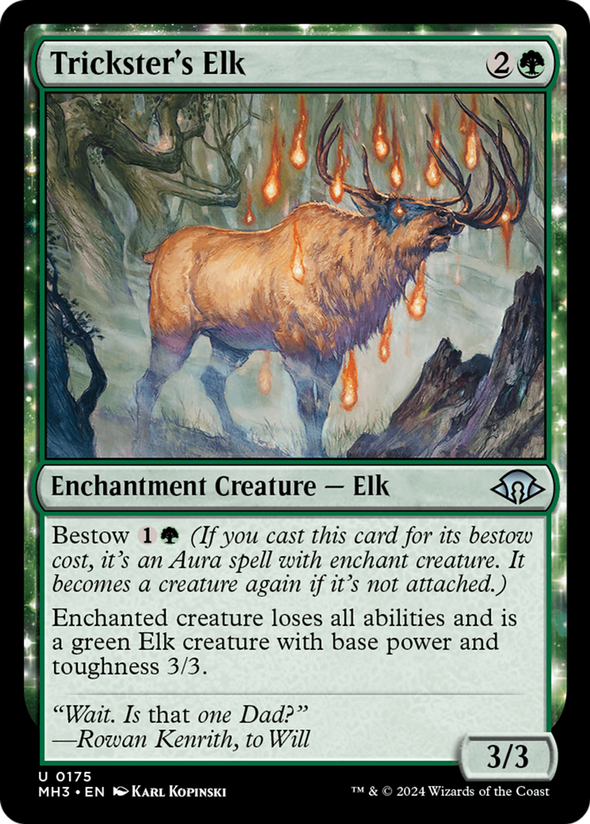 Trickster's Elk — Modern Horizons 3 — Magic: The Gathering