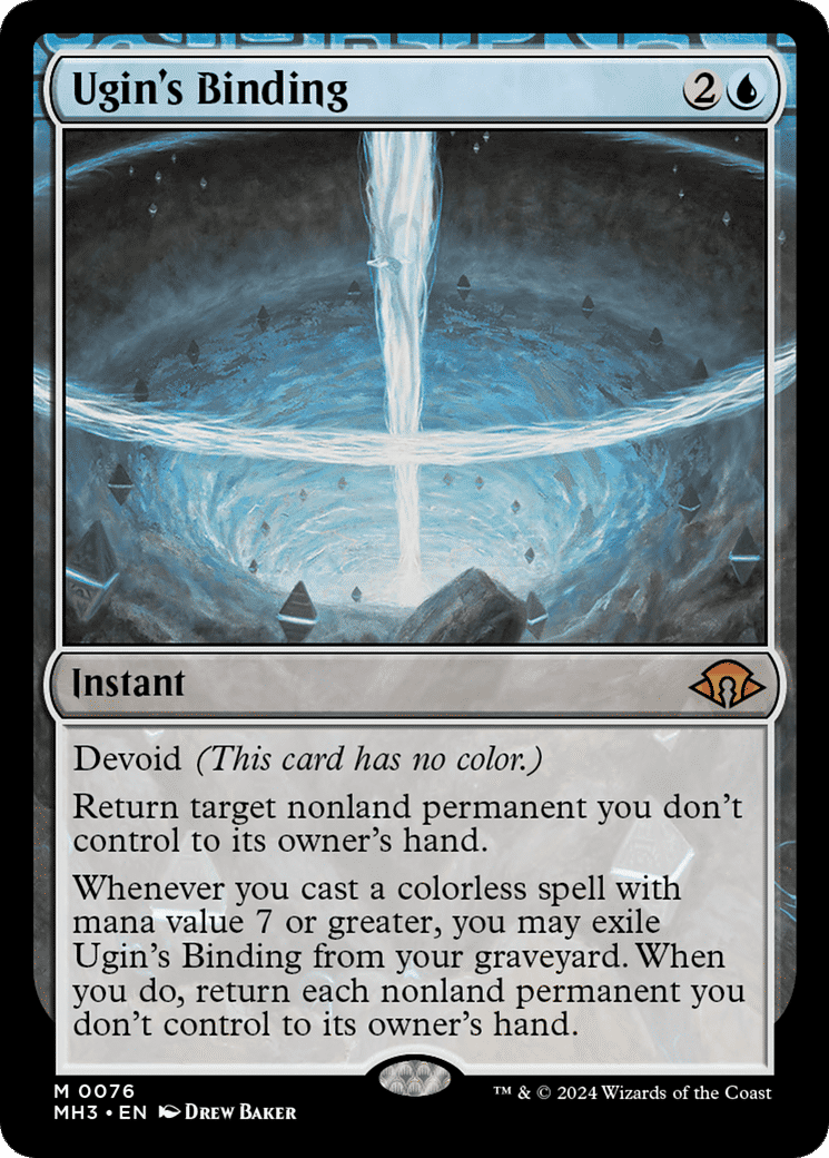 Ugin's Binding — Modern Horizons 3 — Magic: The Gathering
