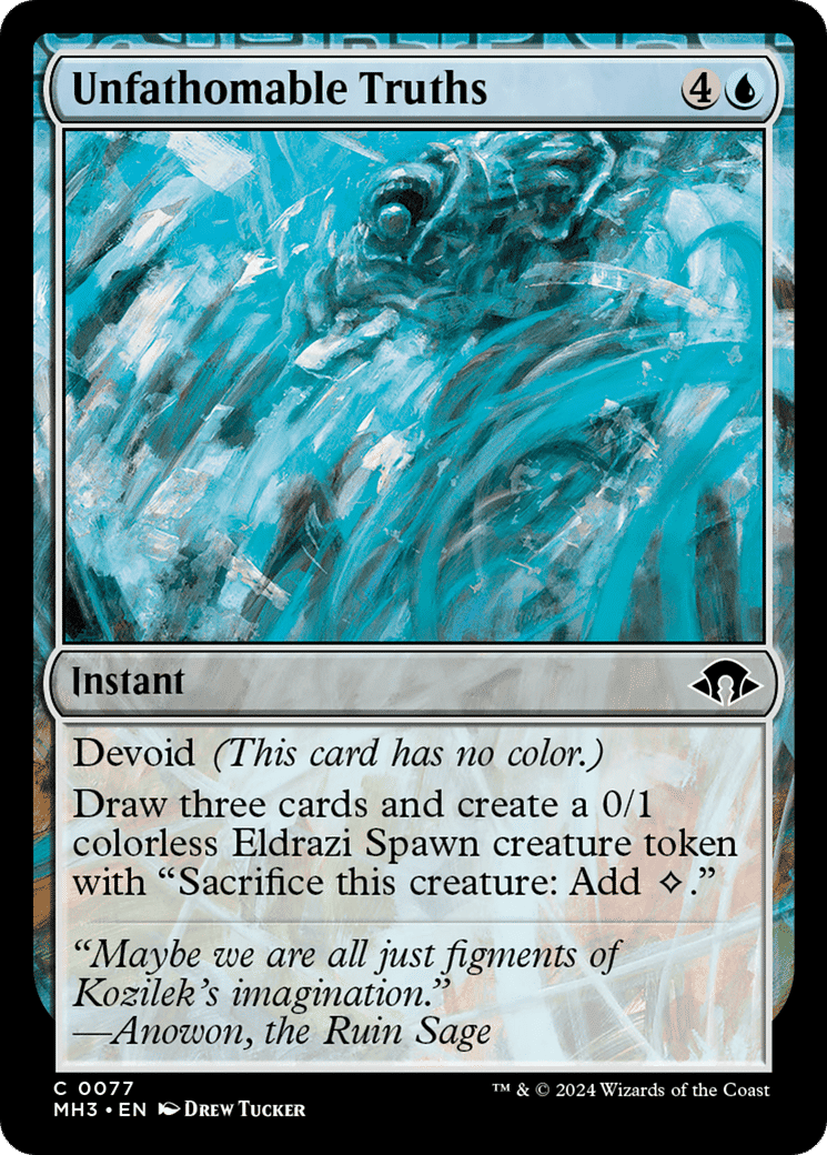 Unfathomable Truths — Modern Horizons 3 — Magic: The Gathering